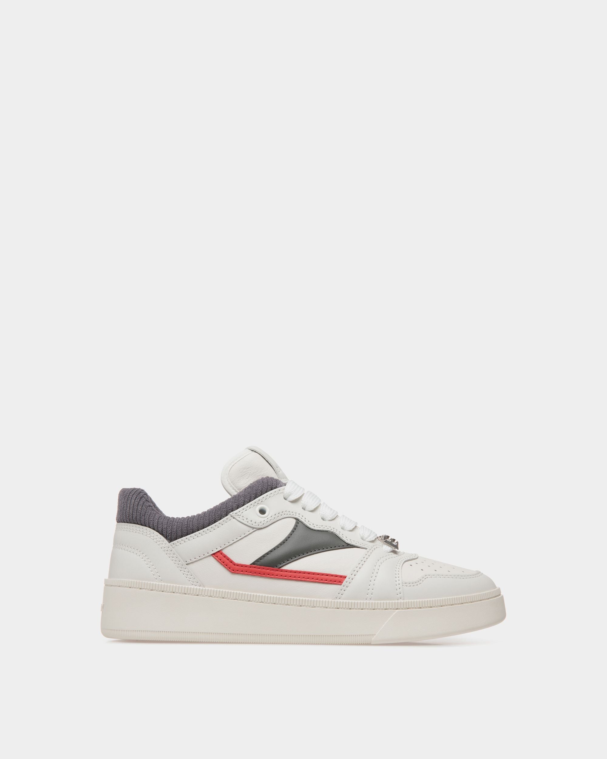 Raise Sneaker In White Leather - Herren - Bally - 01