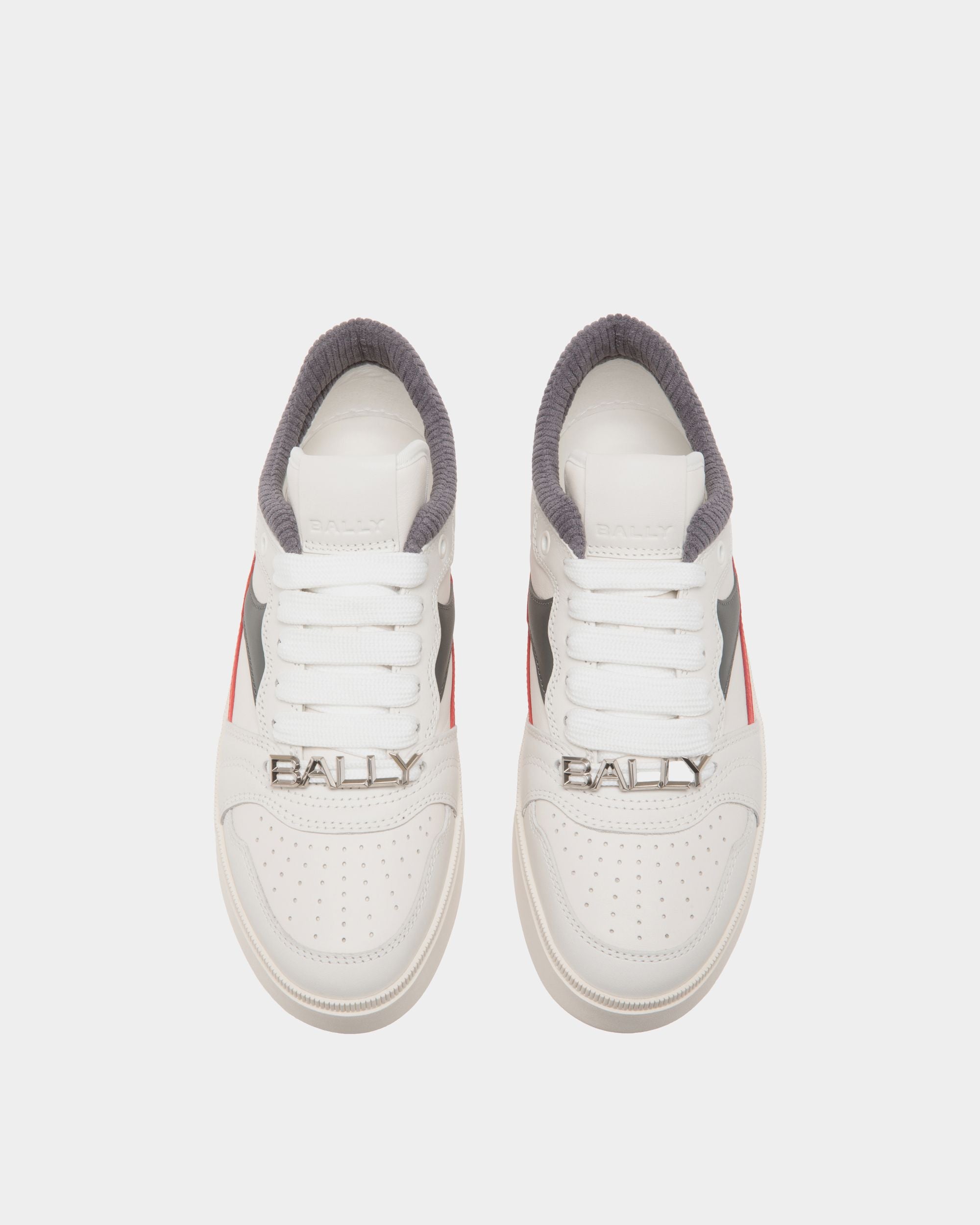 Raise Sneaker In White Leather - Herren - Bally - 04