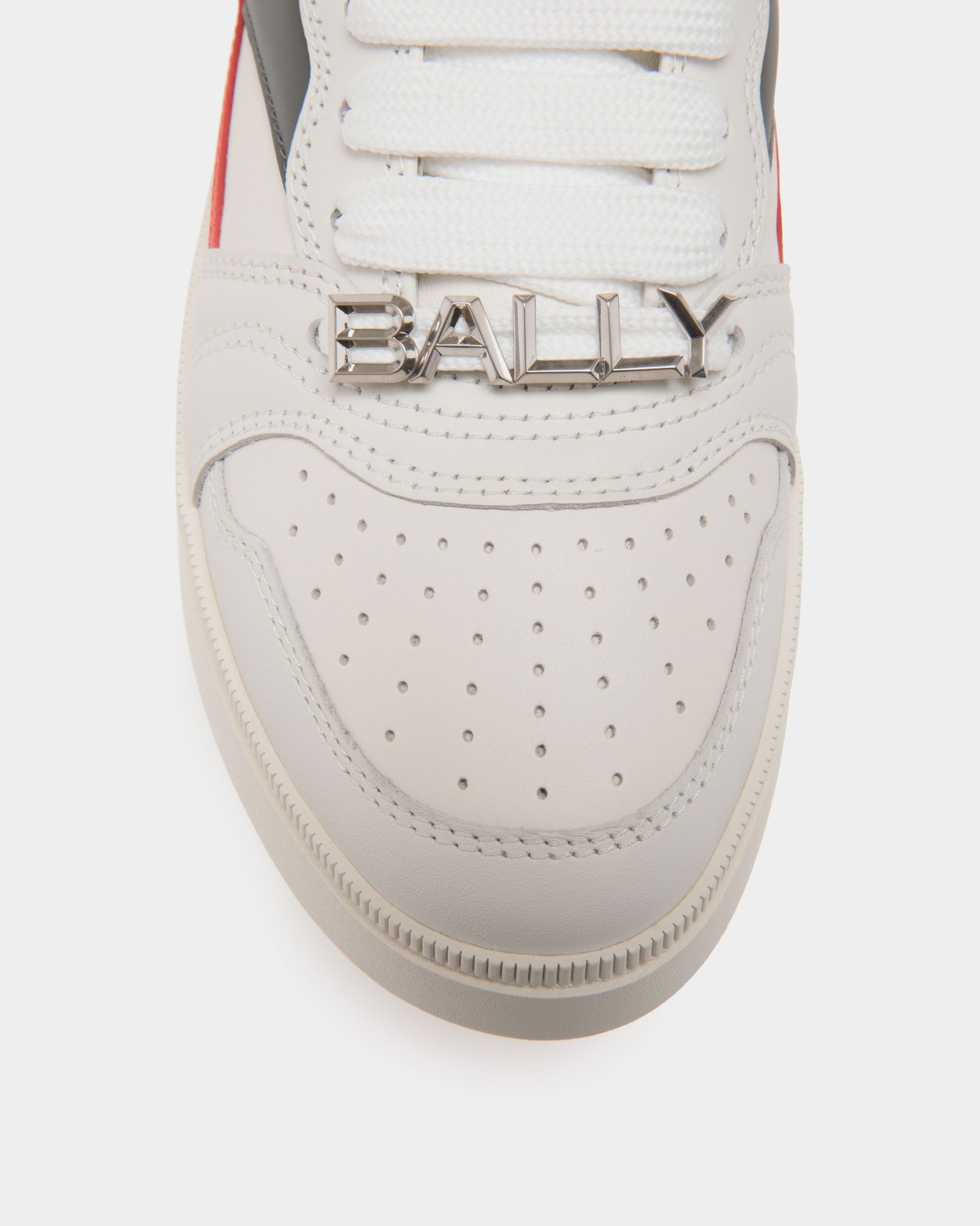 Raise Sneaker In White Leather - Herren - Bally - 05
