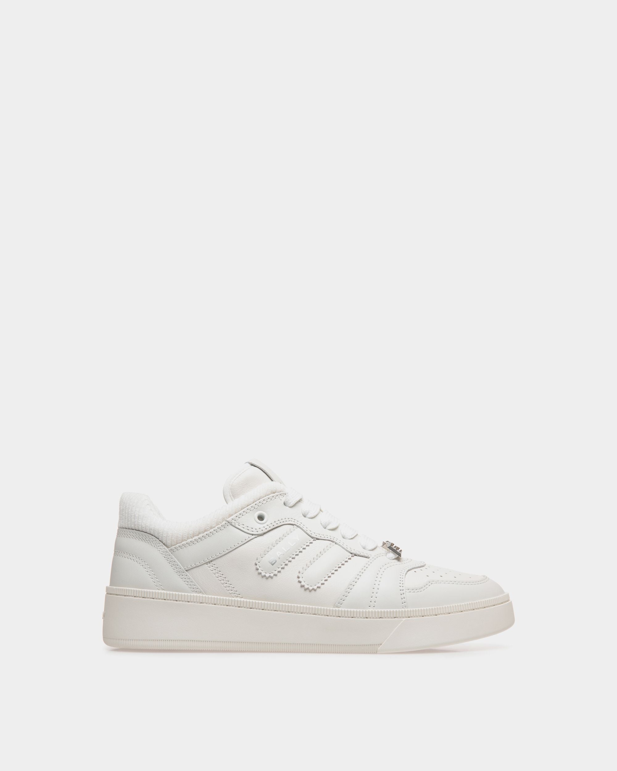 Raise Sneaker In White Leather - Herren - Bally - 01