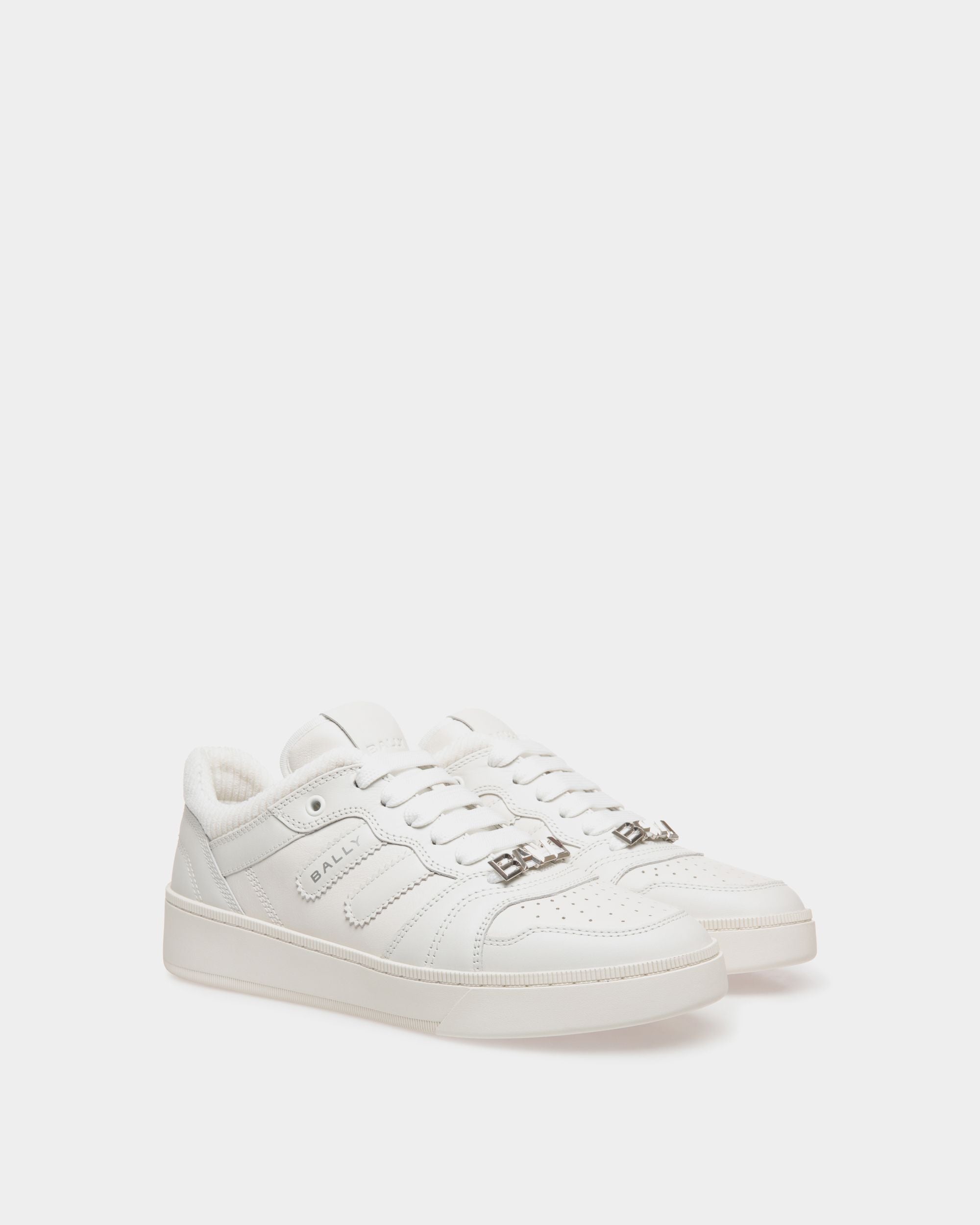 Raise Sneaker In White Leather - Herren - Bally - 02