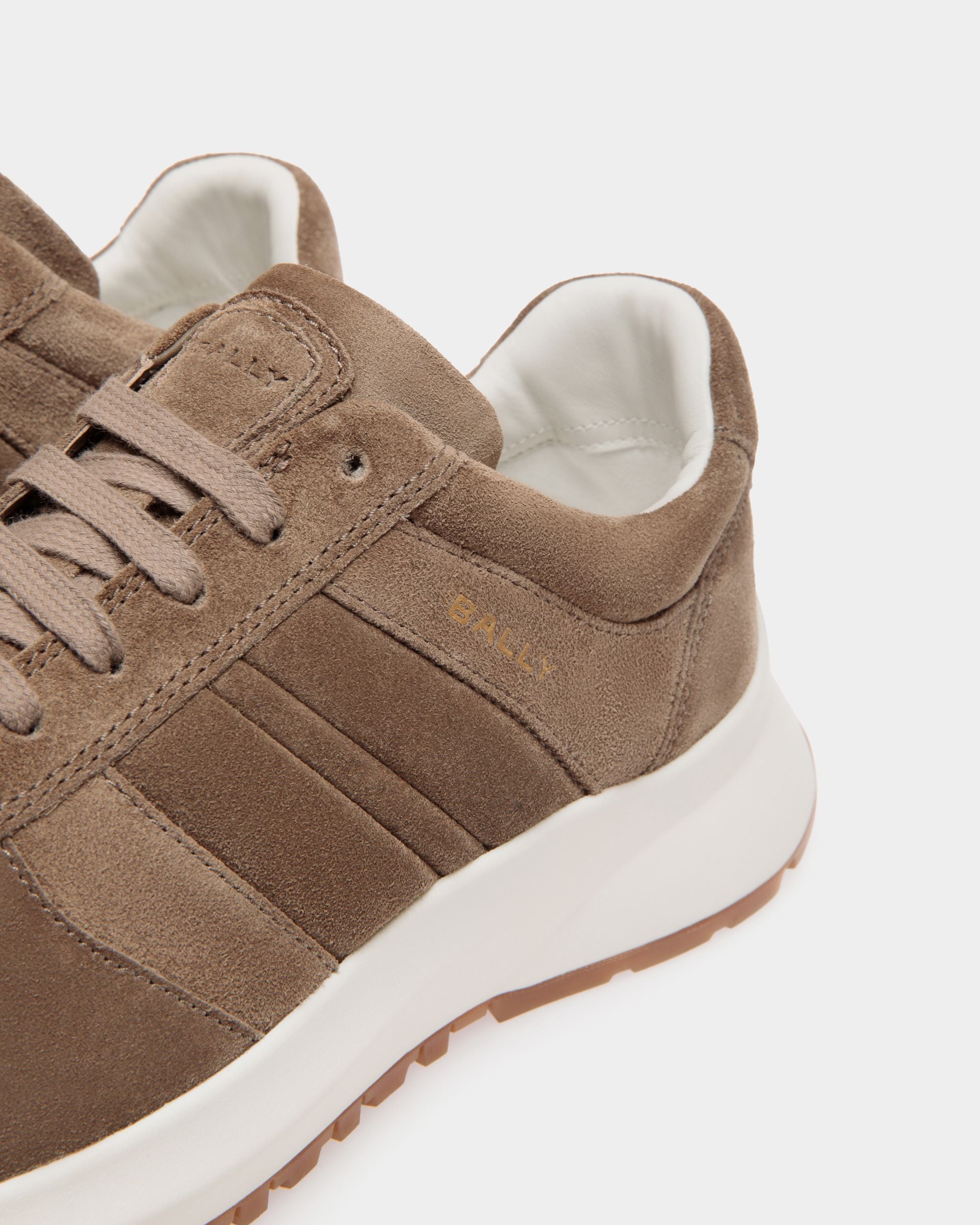 Outline Sneaker In Brown  Leather - Herren - Bally - 04