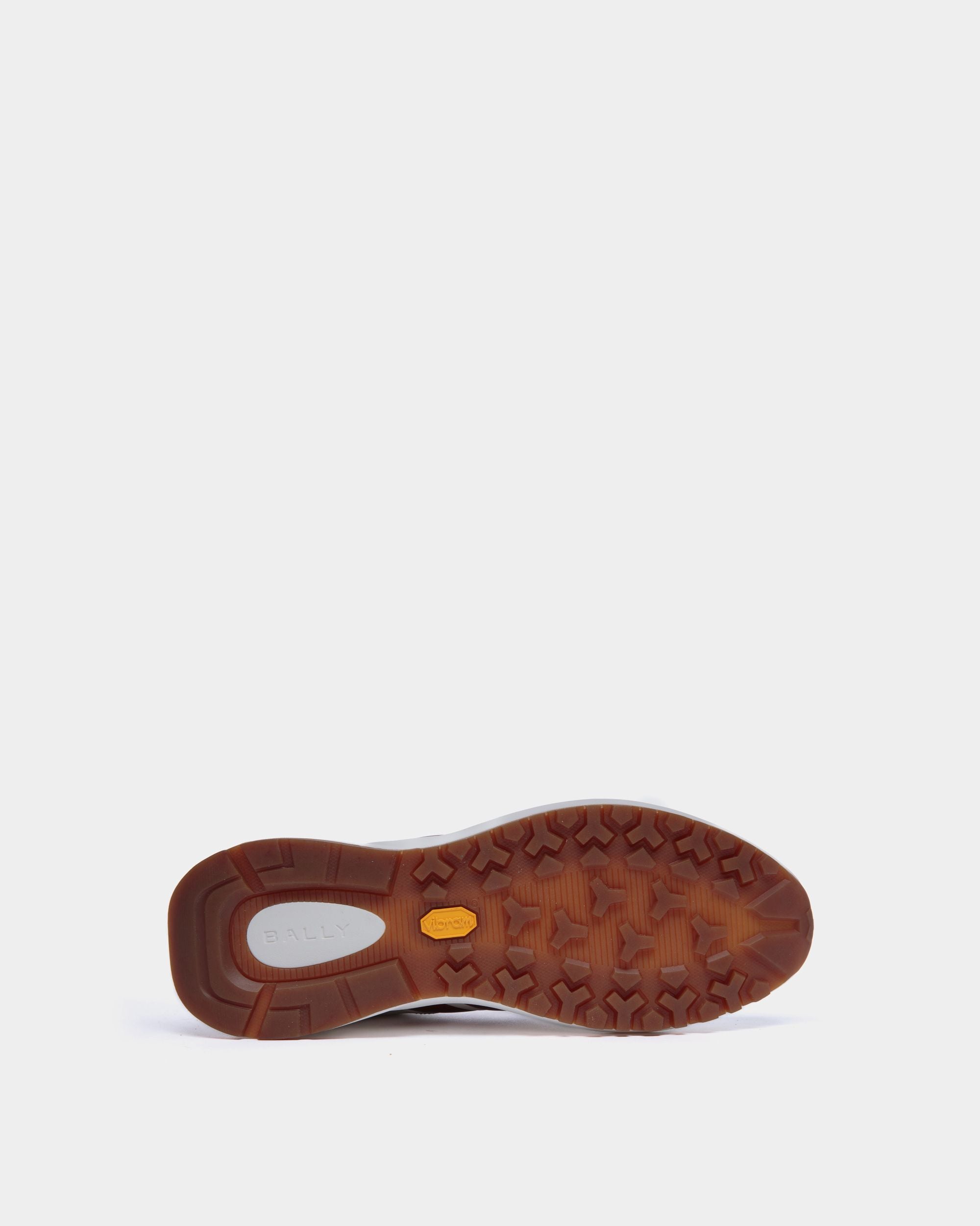 Outline Sneaker Aus Leder In Weiß - Herren - Bally - 05