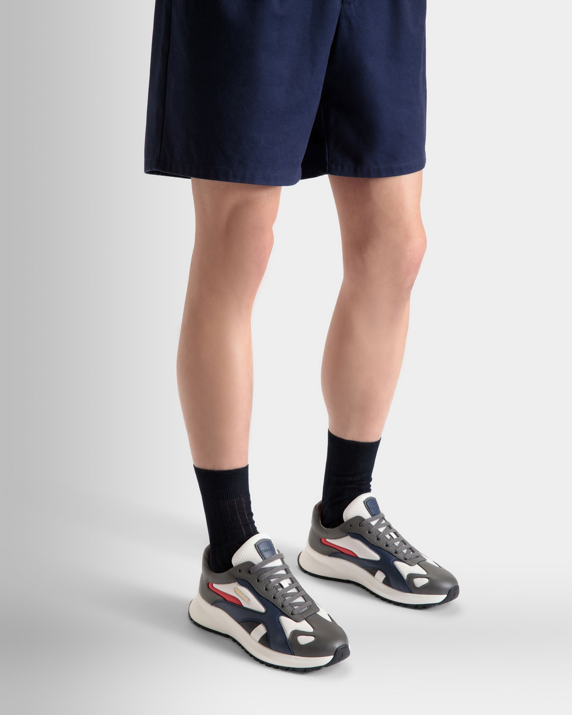 Outline Sneaker Aus Leder - Herren - Bally - 02