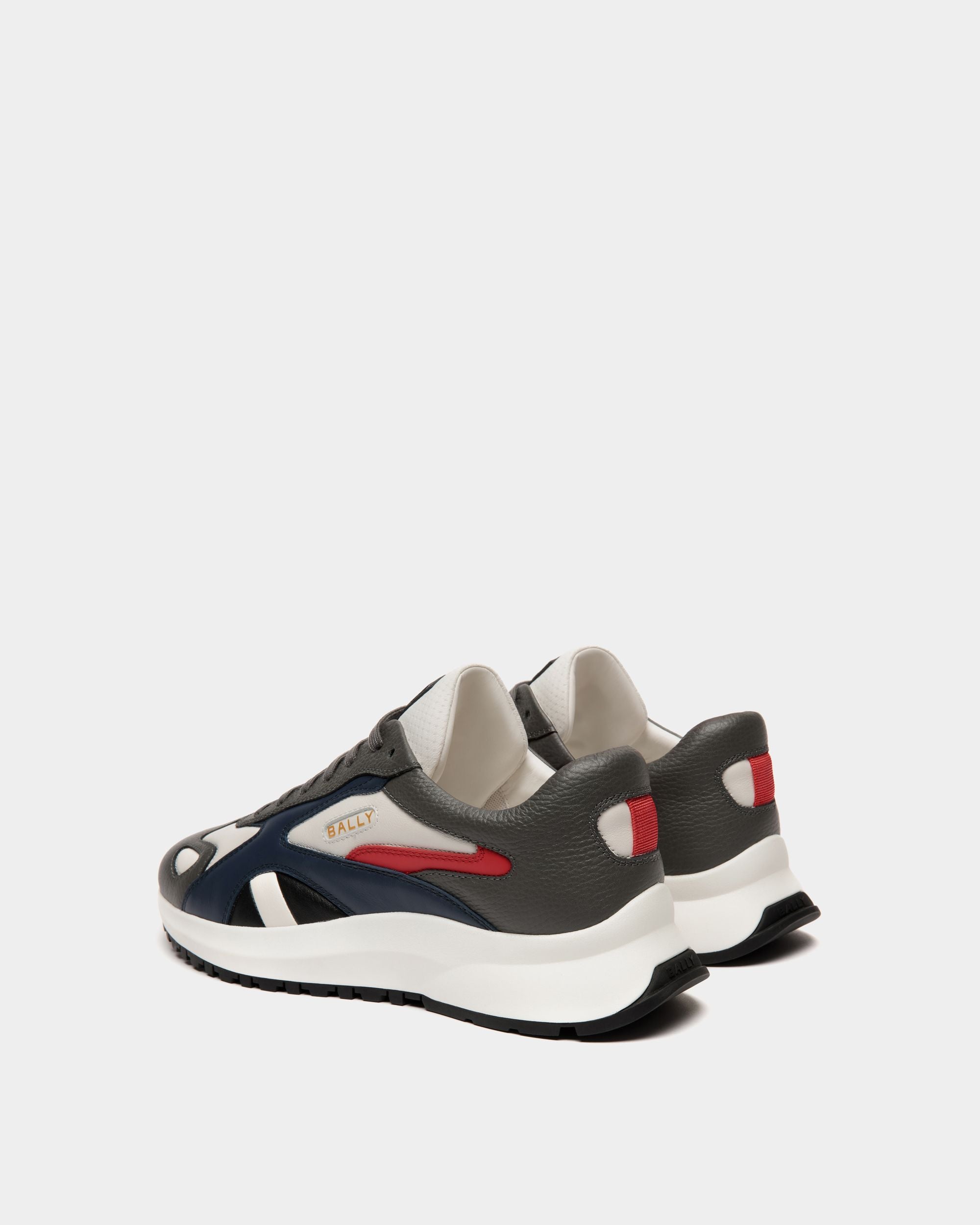 Outline Sneaker Aus Leder - Herren - Bally - 03