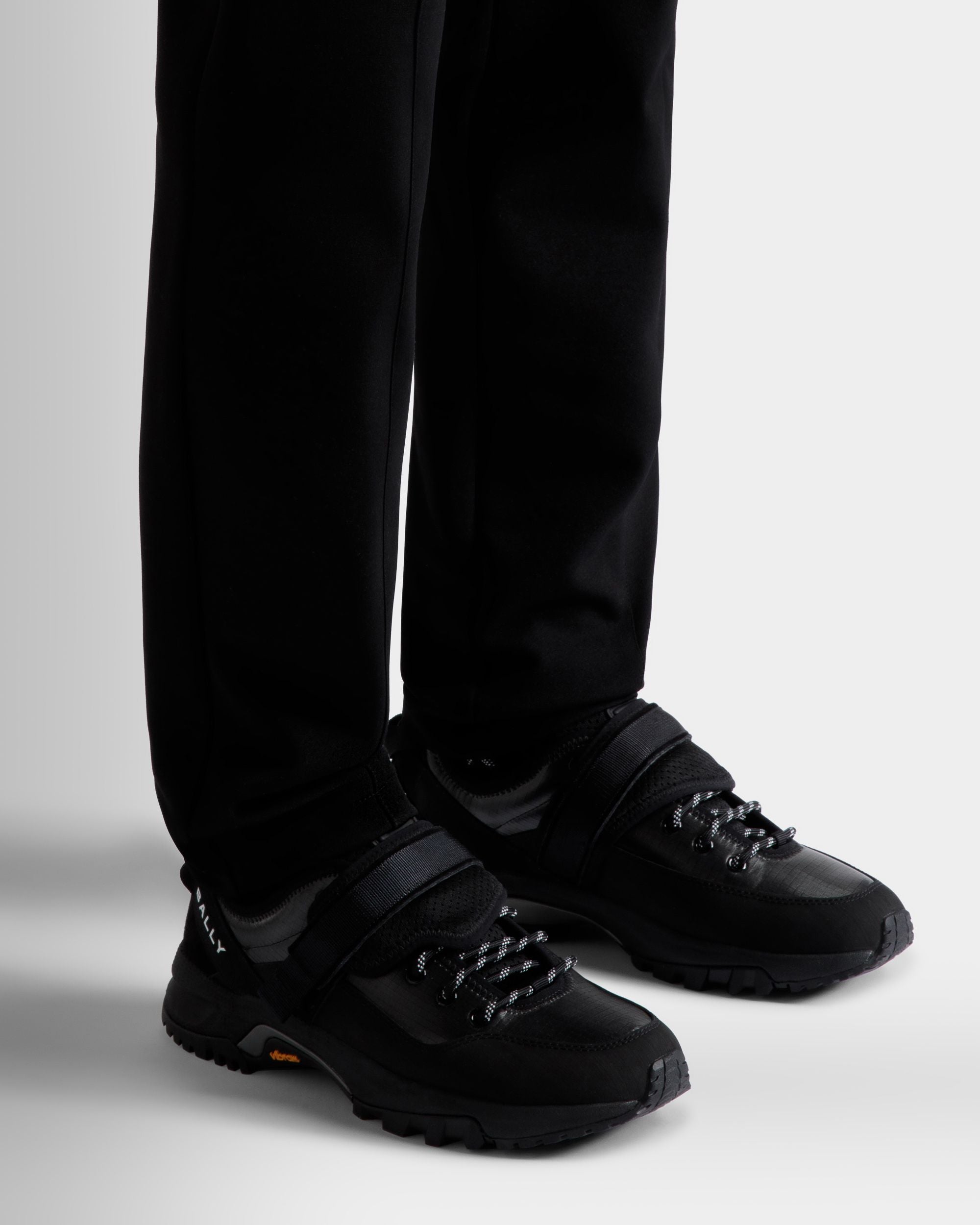 Faster Sneaker Aus Nylon In Schwarz - Herren - Bally - 02