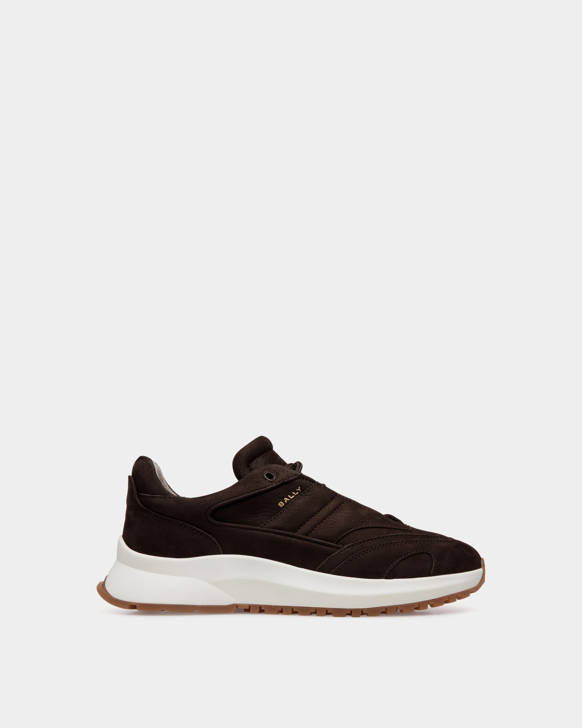 Outline Sneaker in Ebano Nubuck - Herren - Bally - 01