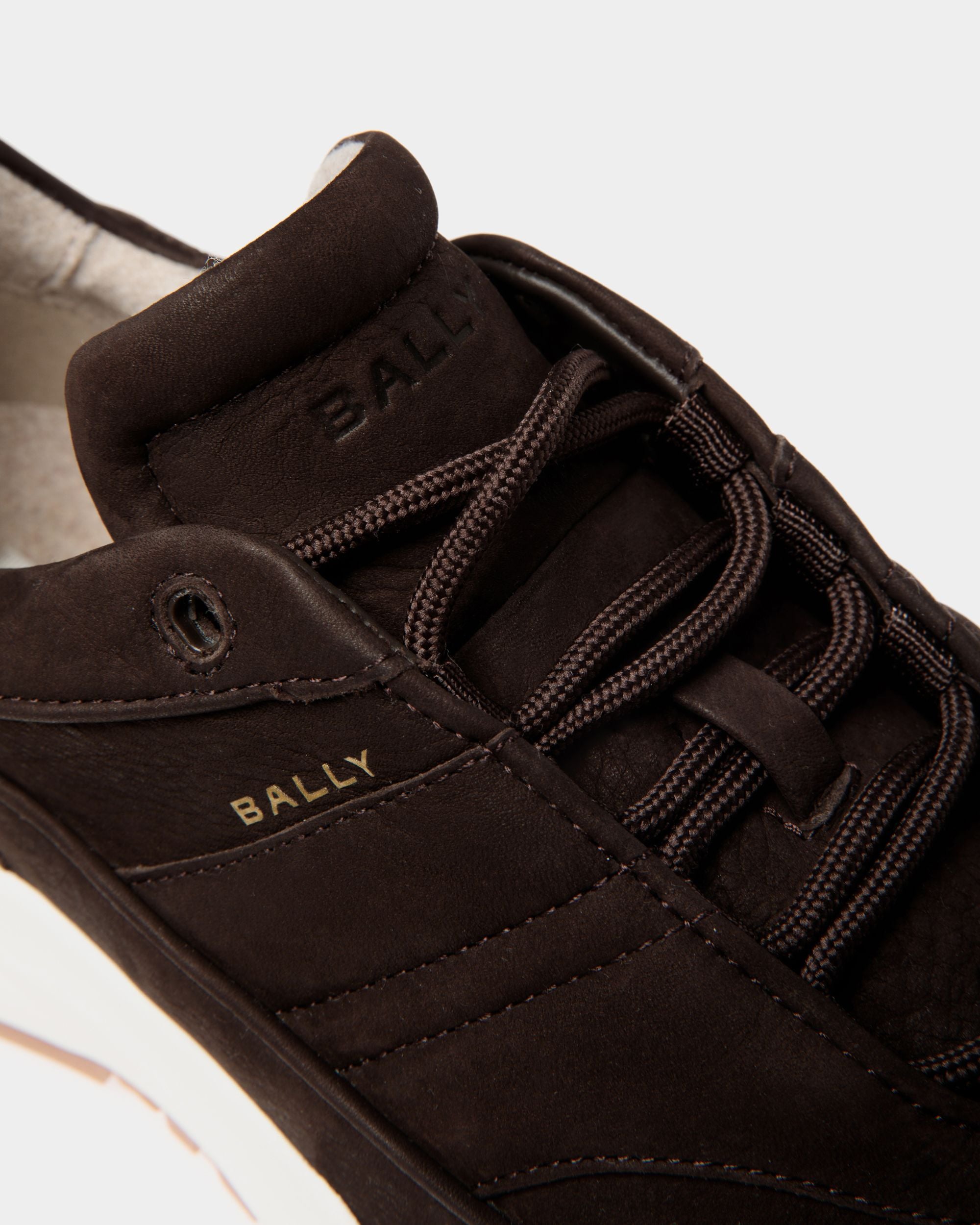Outline Sneaker in Ebano Nubuck - Herren - Bally - 05