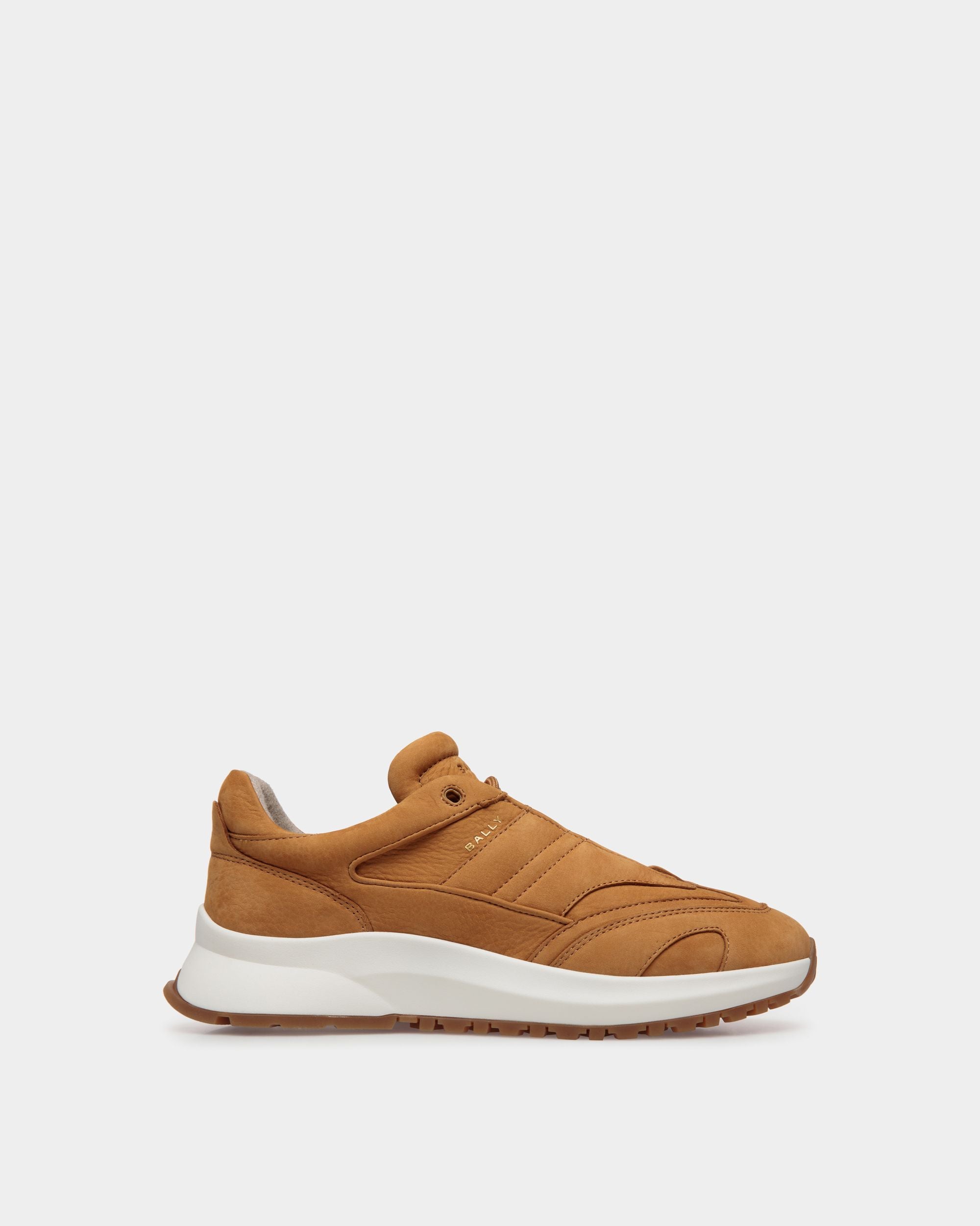 Outline Sneaker Aus Nubukleder In Braun - Herren - Bally - 01