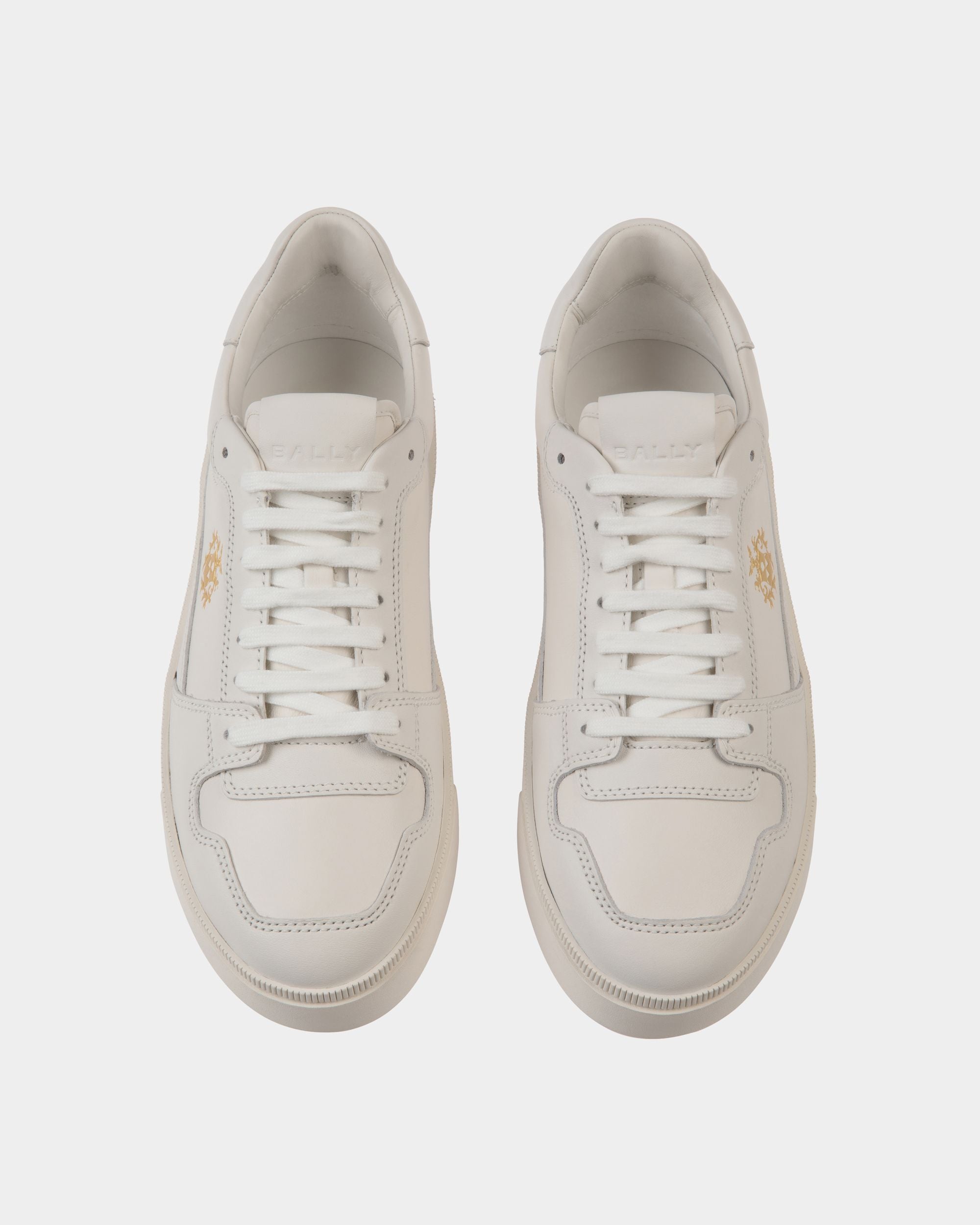 Raise Sneaker Aus Weißem Leder - Herren - Bally - 03