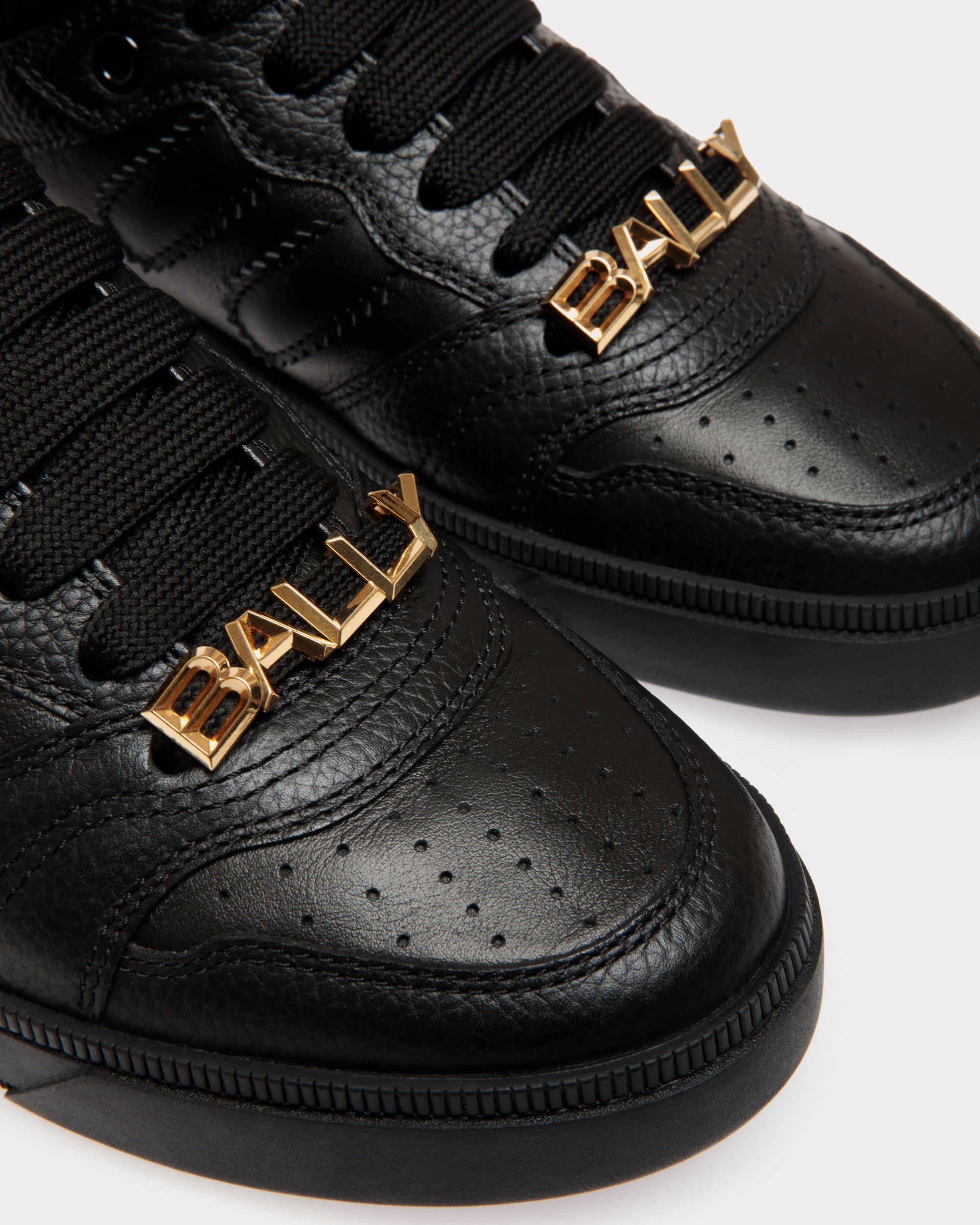 Raise Sneaker In Black Leather - Herren - Bally - 05