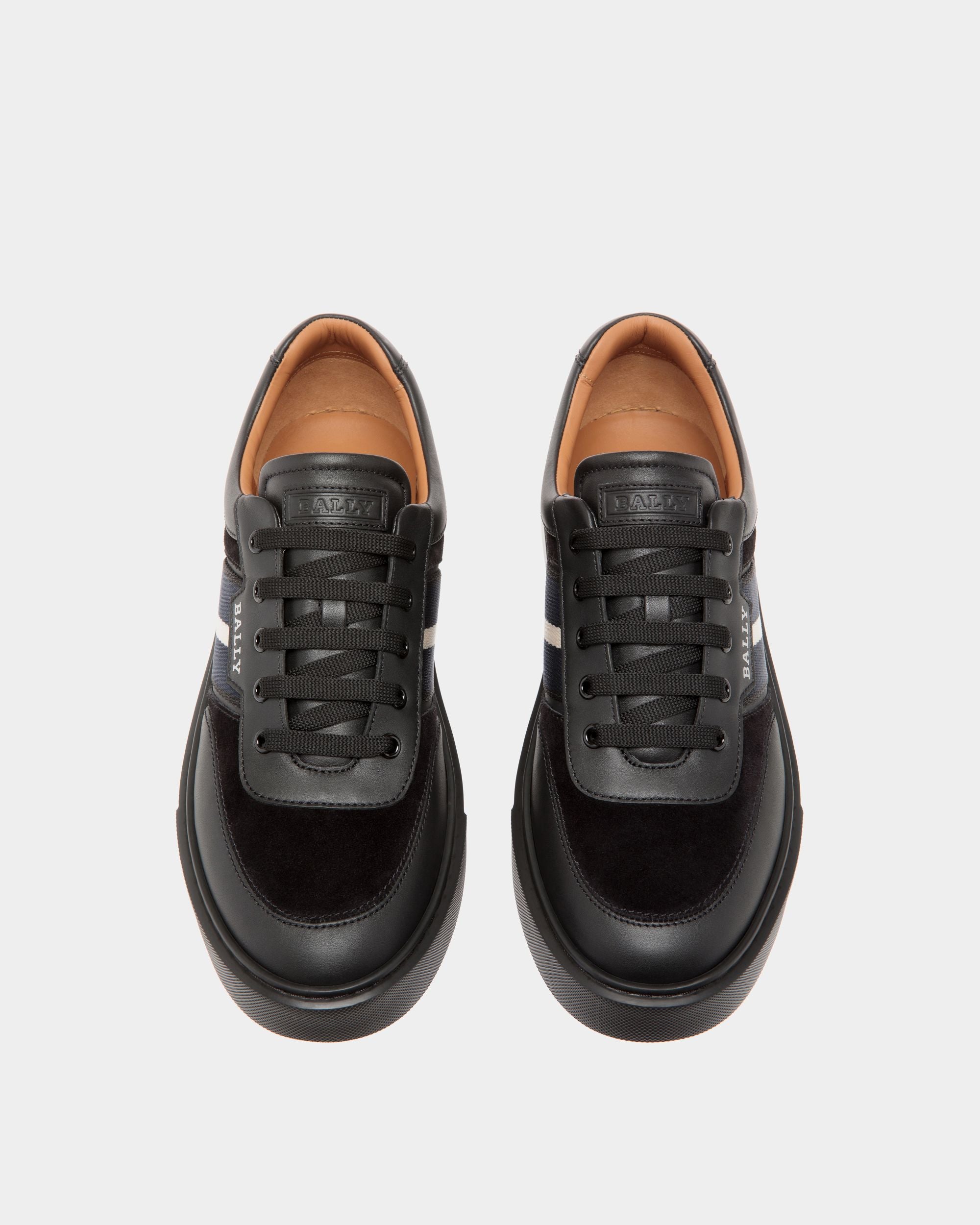 Sneaker In Black Leather - Herren - Bally - 04
