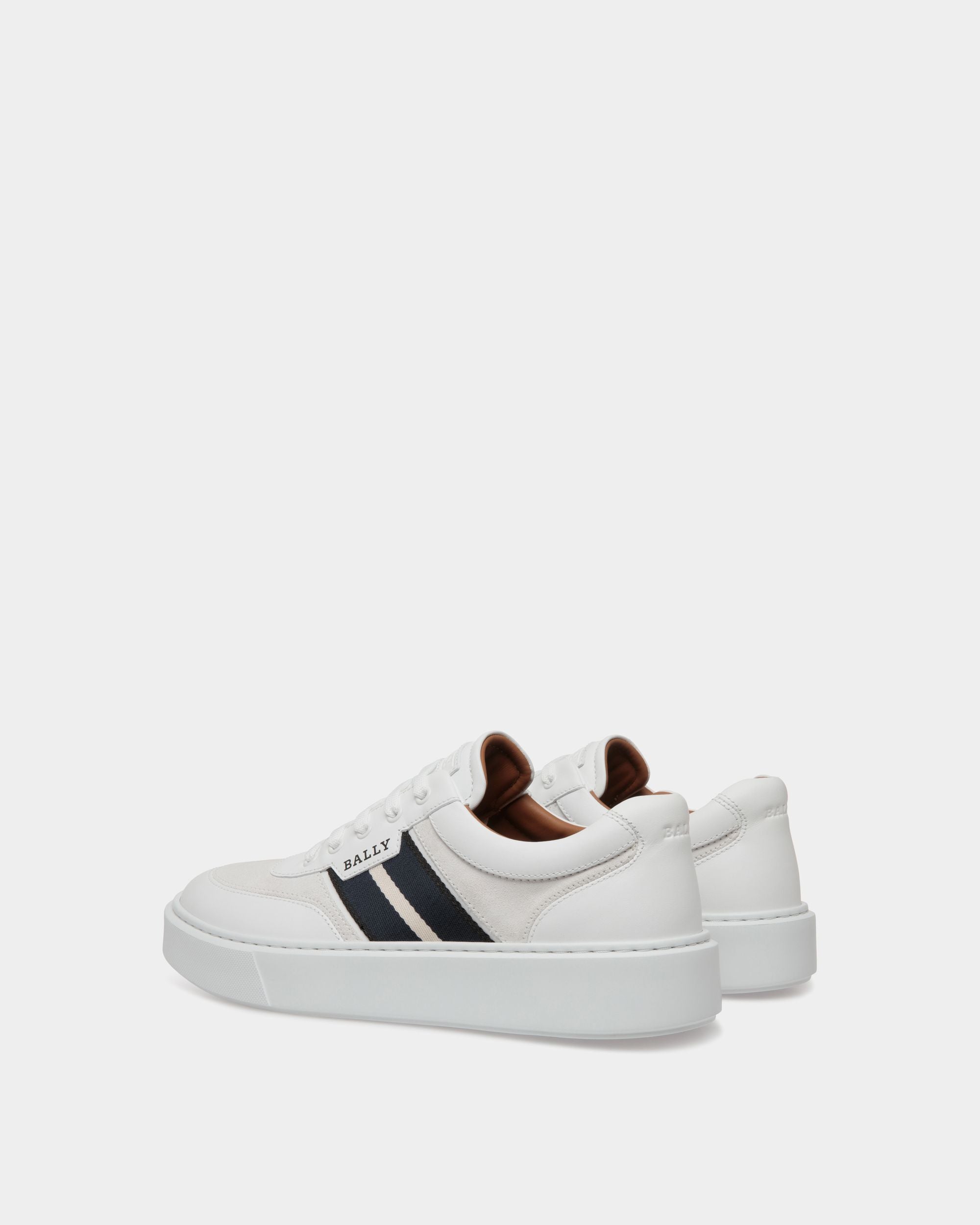 Sneaker In White Leather - Herren - Bally - 03