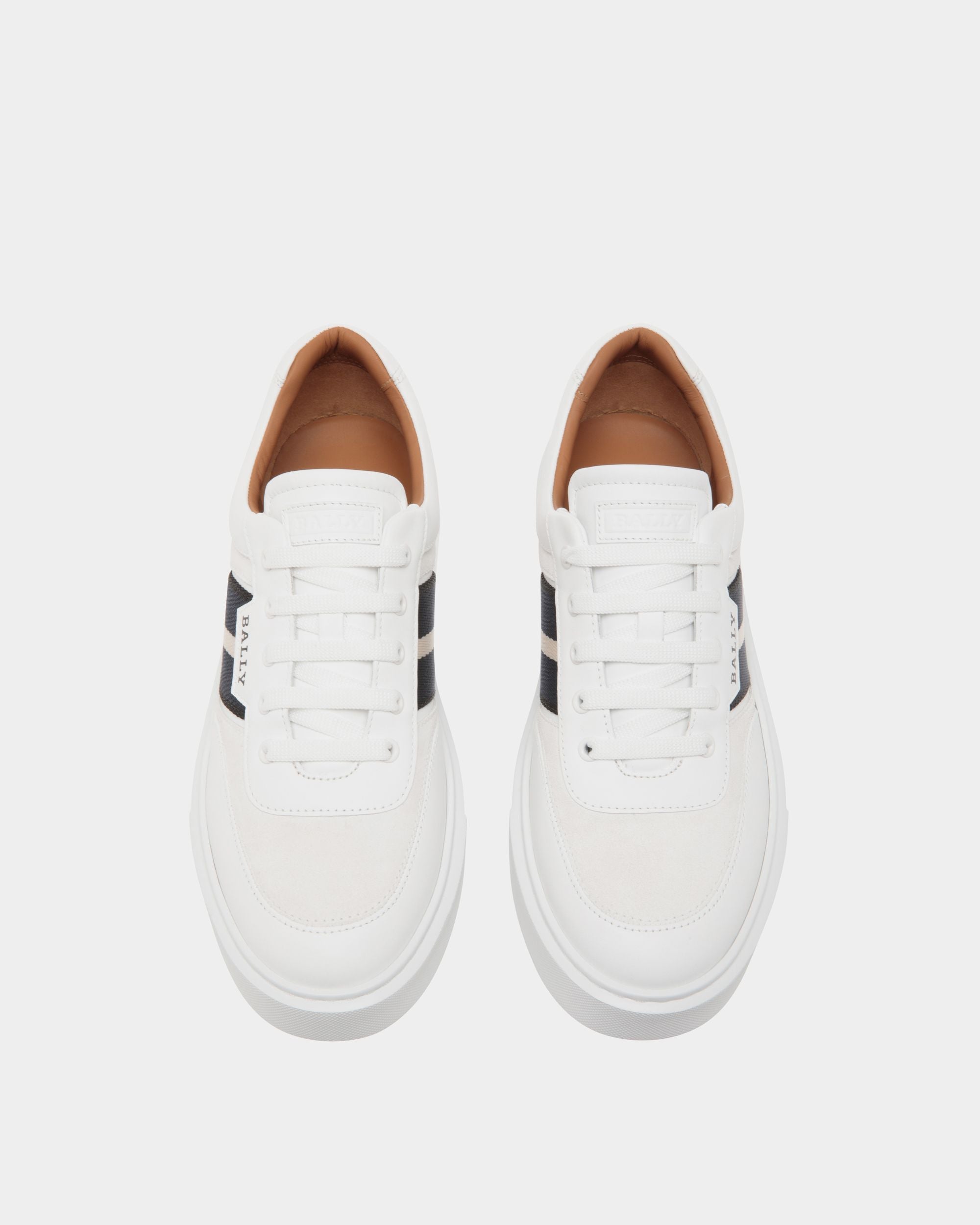 Sneaker In White Leather - Herren - Bally - 04