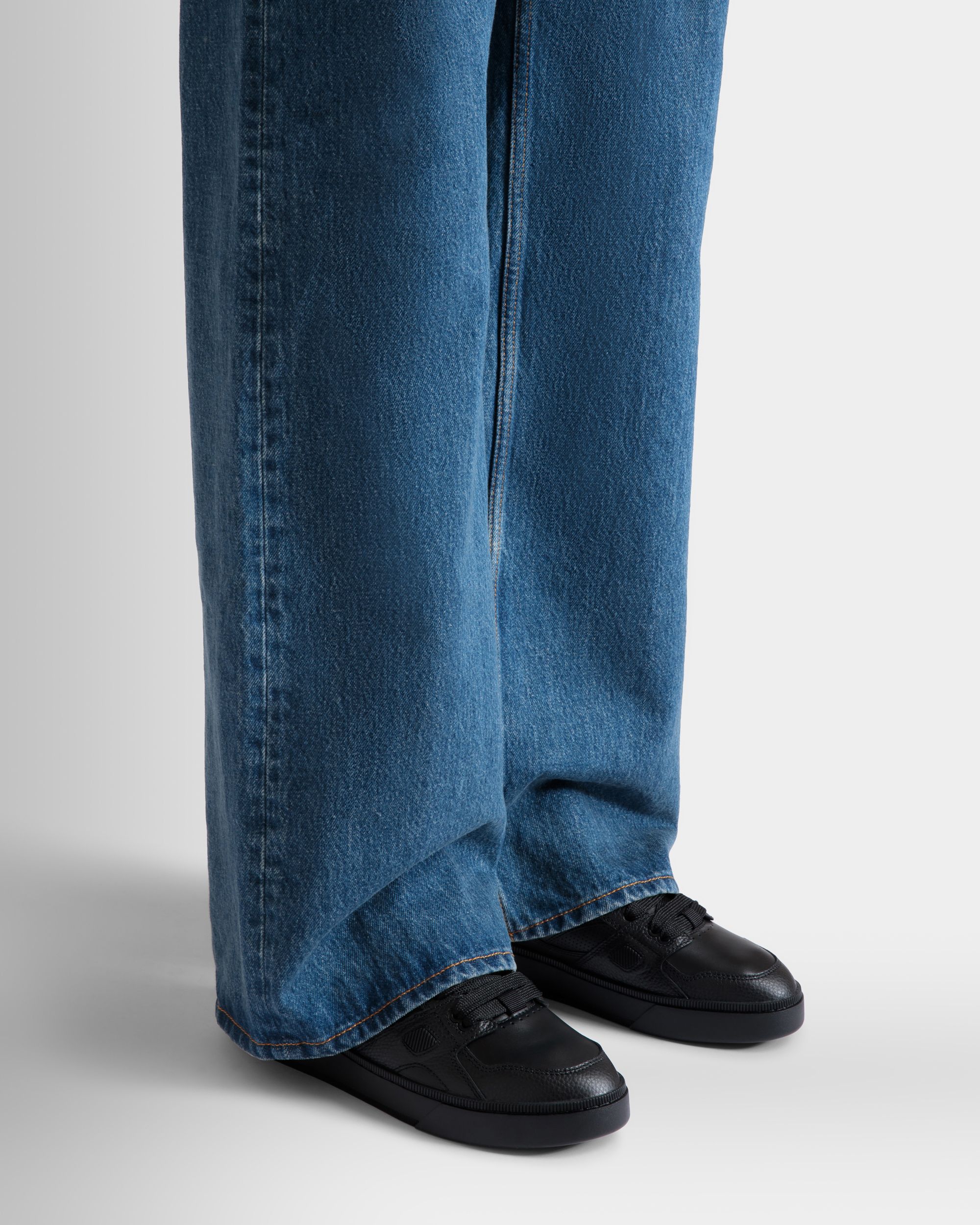 Raise Sneaker Aus Schwarzem Leder - Herren - Bally - 02