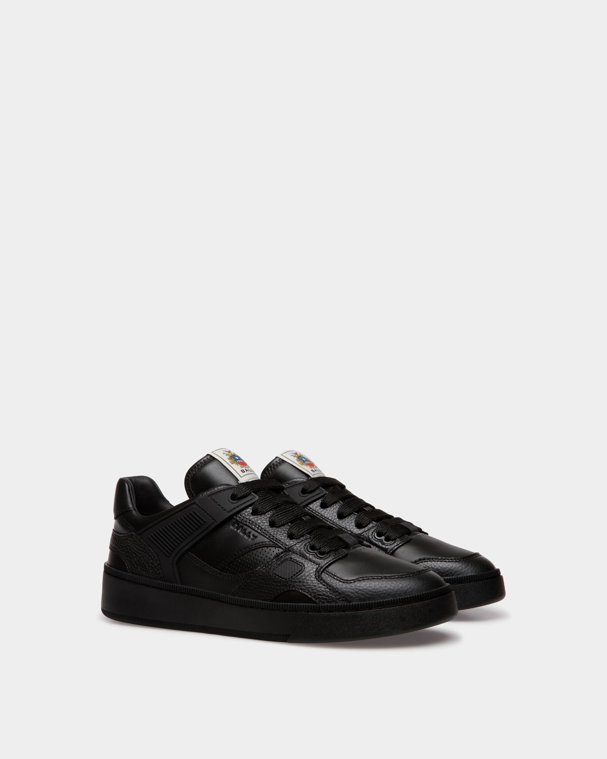 Raise Sneaker Aus Schwarzem Leder - Herren - Bally - 03