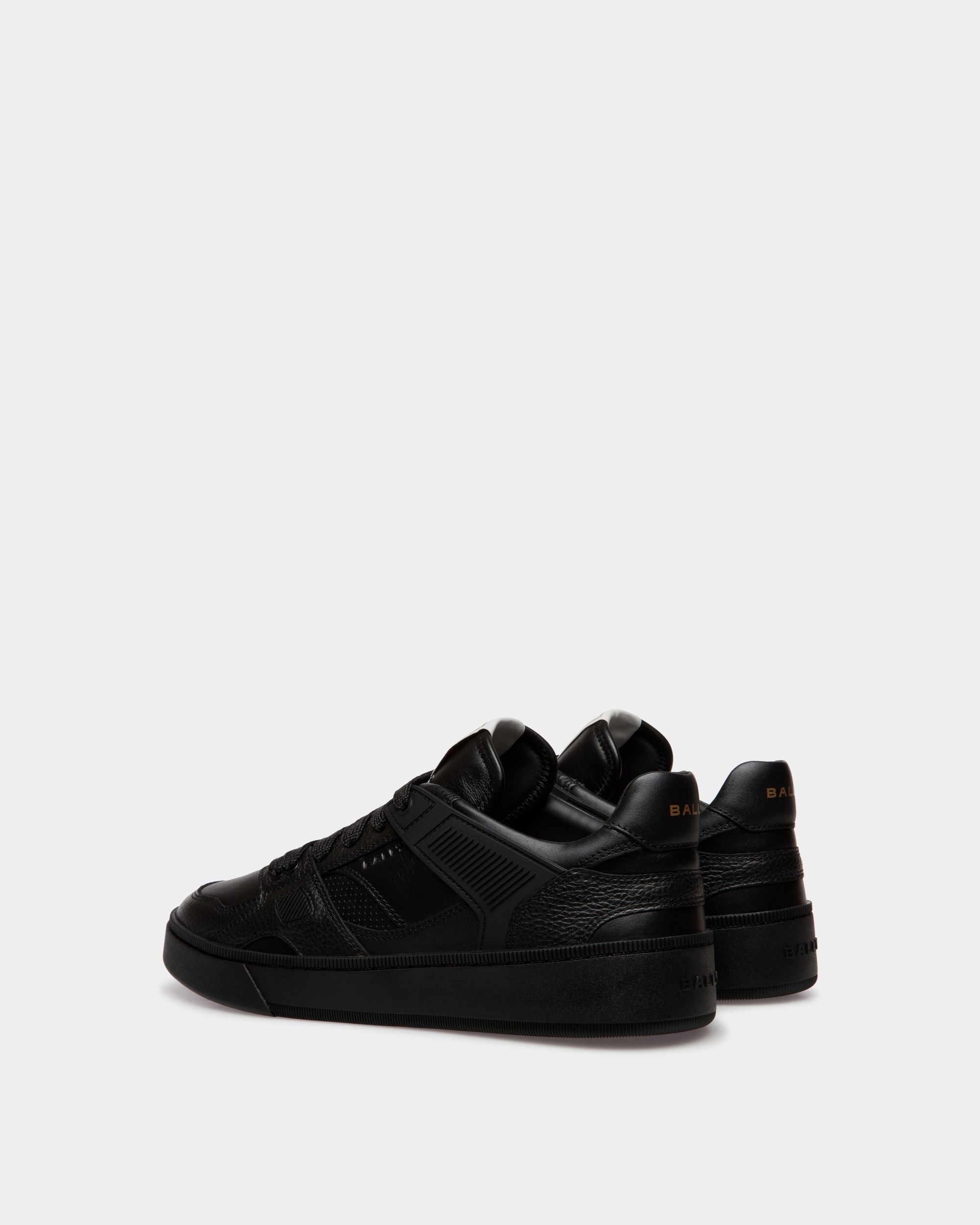 Raise Sneaker Aus Schwarzem Leder - Herren - Bally - 04