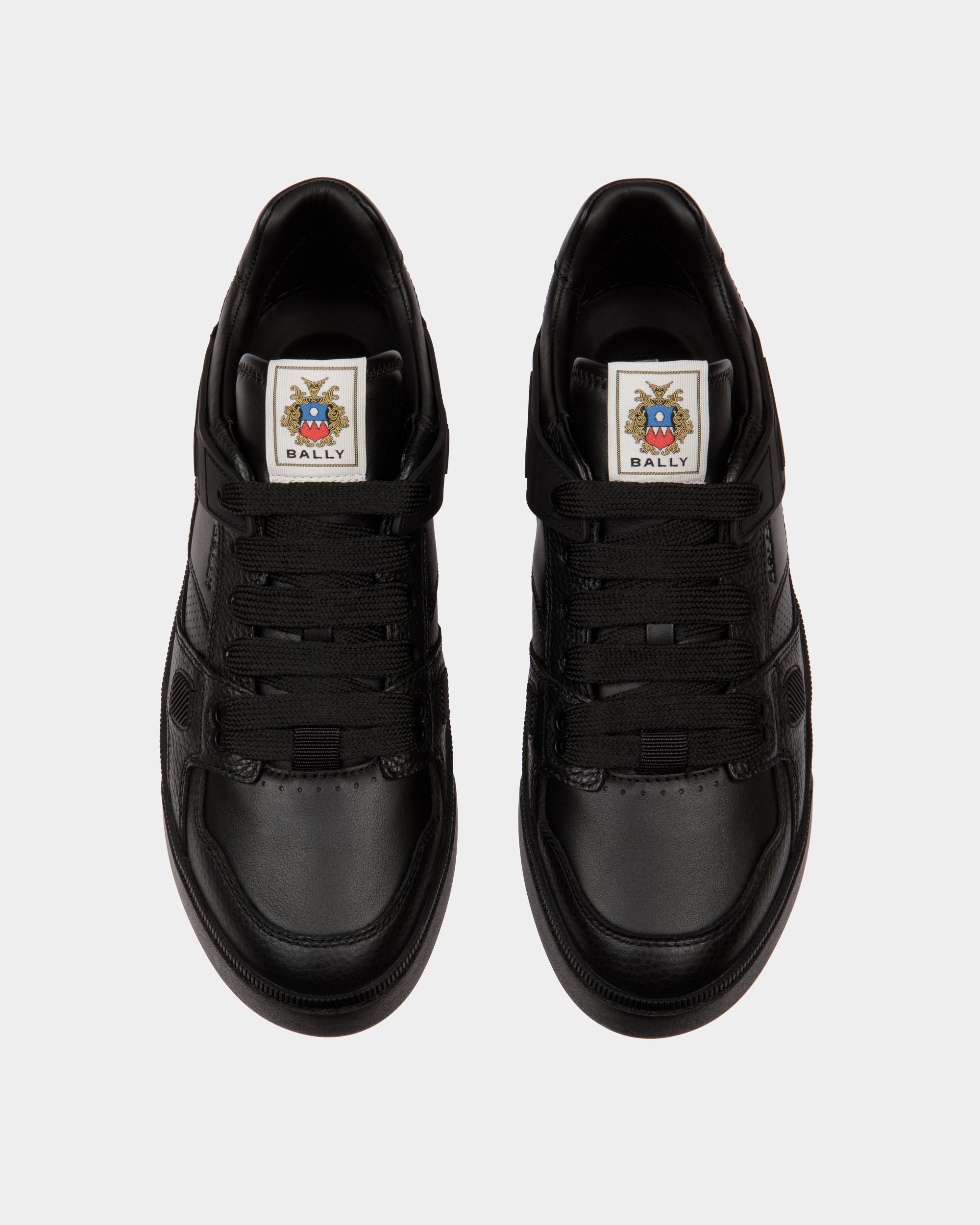 Raise Sneaker Aus Schwarzem Leder - Herren - Bally - 05