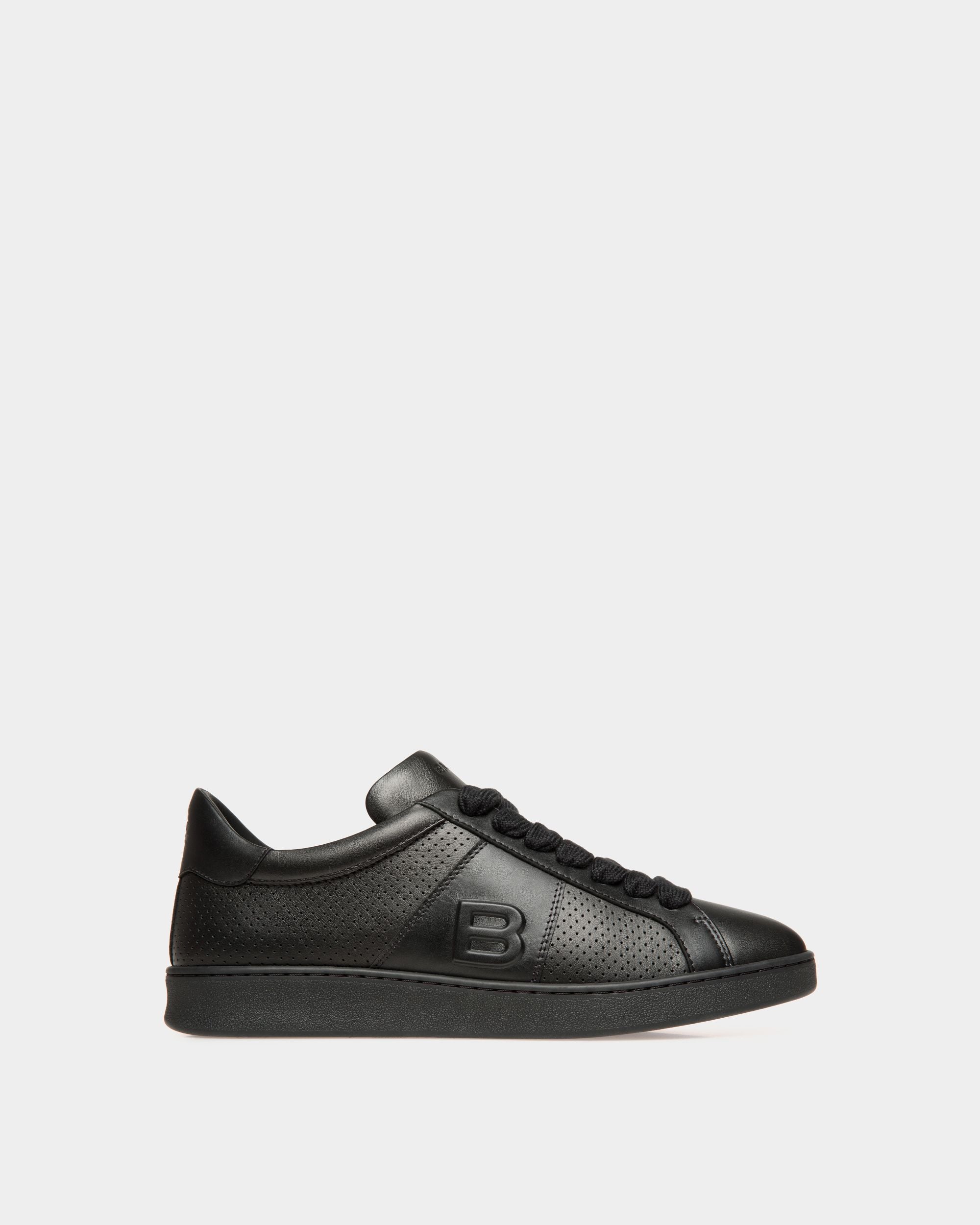 Sneaker Aus Leder In Schwarz Aus Der Adrien Brody Travel-Kollektion - Herren - Bally - 01