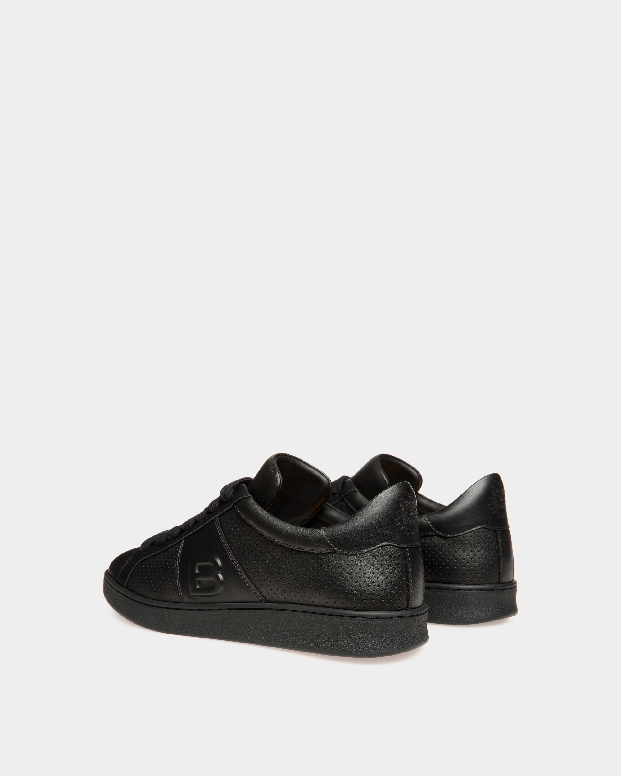 Sneaker Aus Leder In Schwarz Aus Der Adrien Brody Travel-Kollektion - Herren - Bally - 04