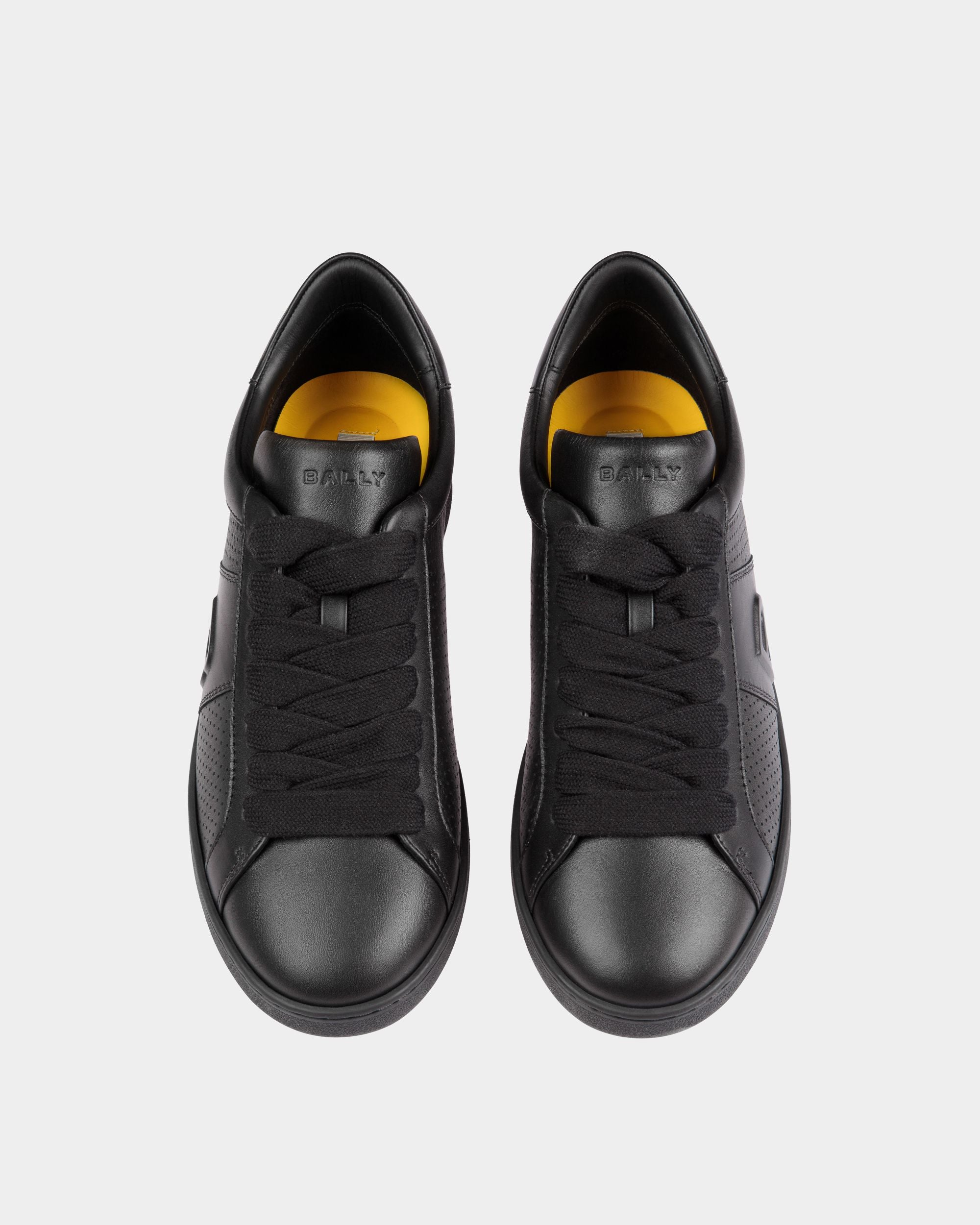 Sneaker Aus Leder In Schwarz Aus Der Adrien Brody Travel-Kollektion - Herren - Bally - 06