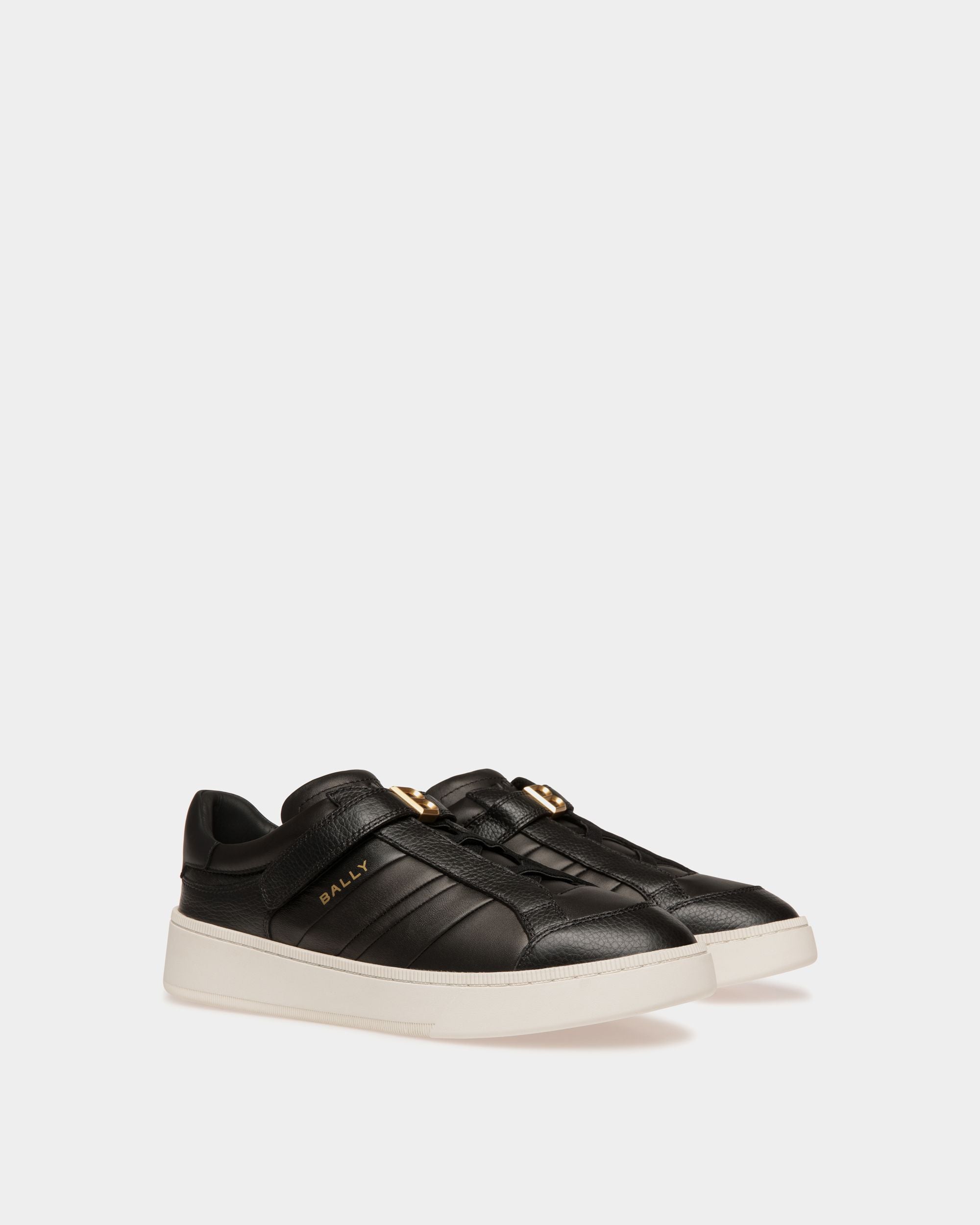 Raise Sneaker Aus Schwarzem Leder - Herren - Bally - 03
