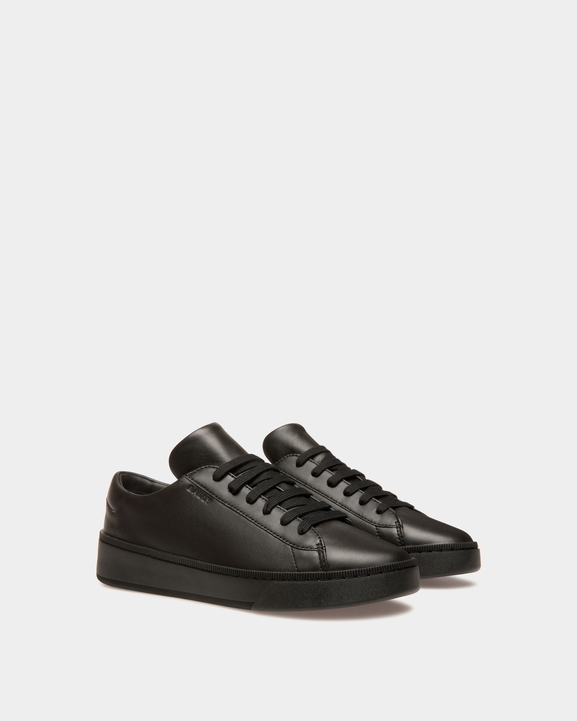 Raise Sneaker Aus Schwarzem Leder - Herren - Bally - 02