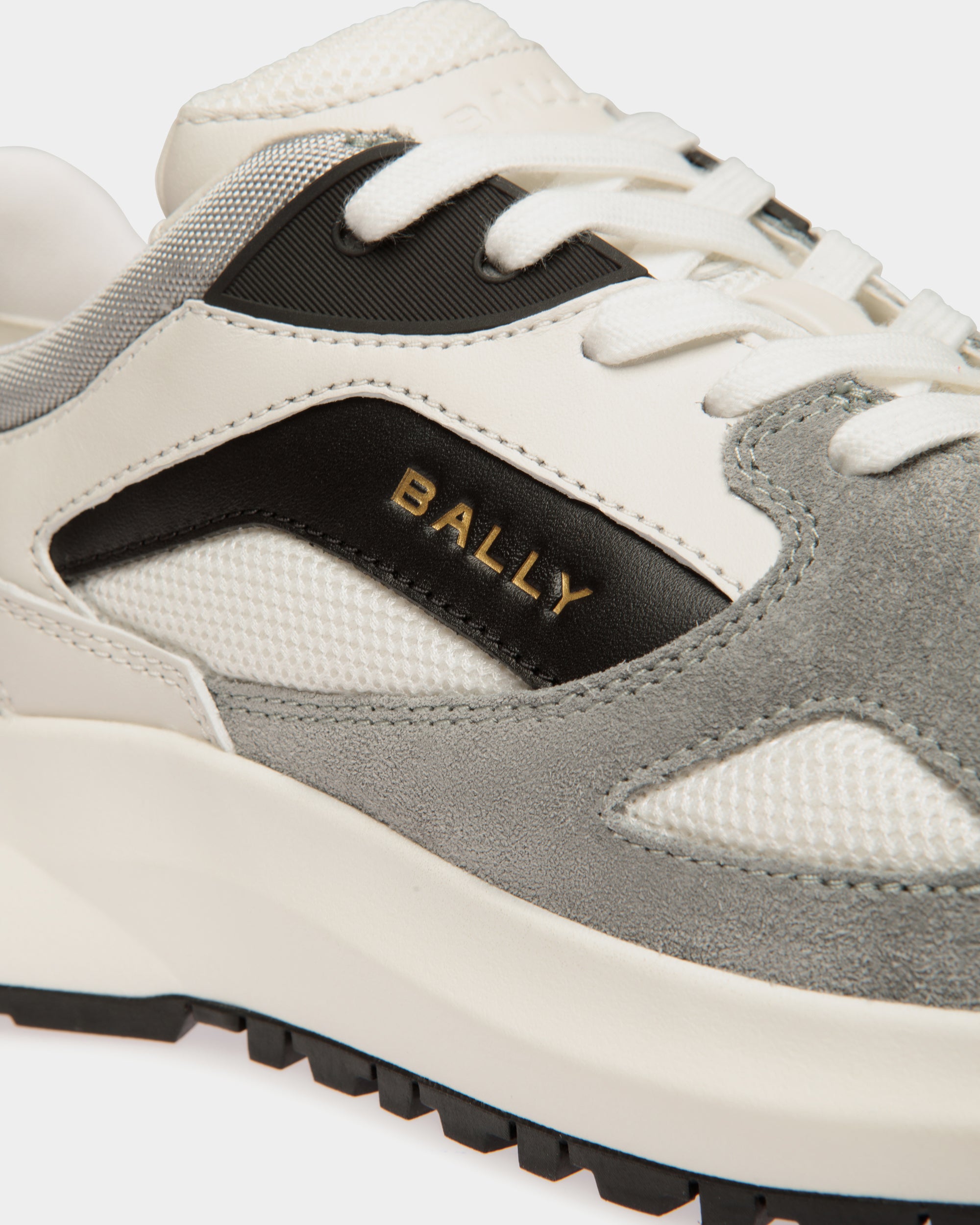 Outline Sneaker Aus Mehrfarbigem Leder Und Nylon - Herren - Bally - 05