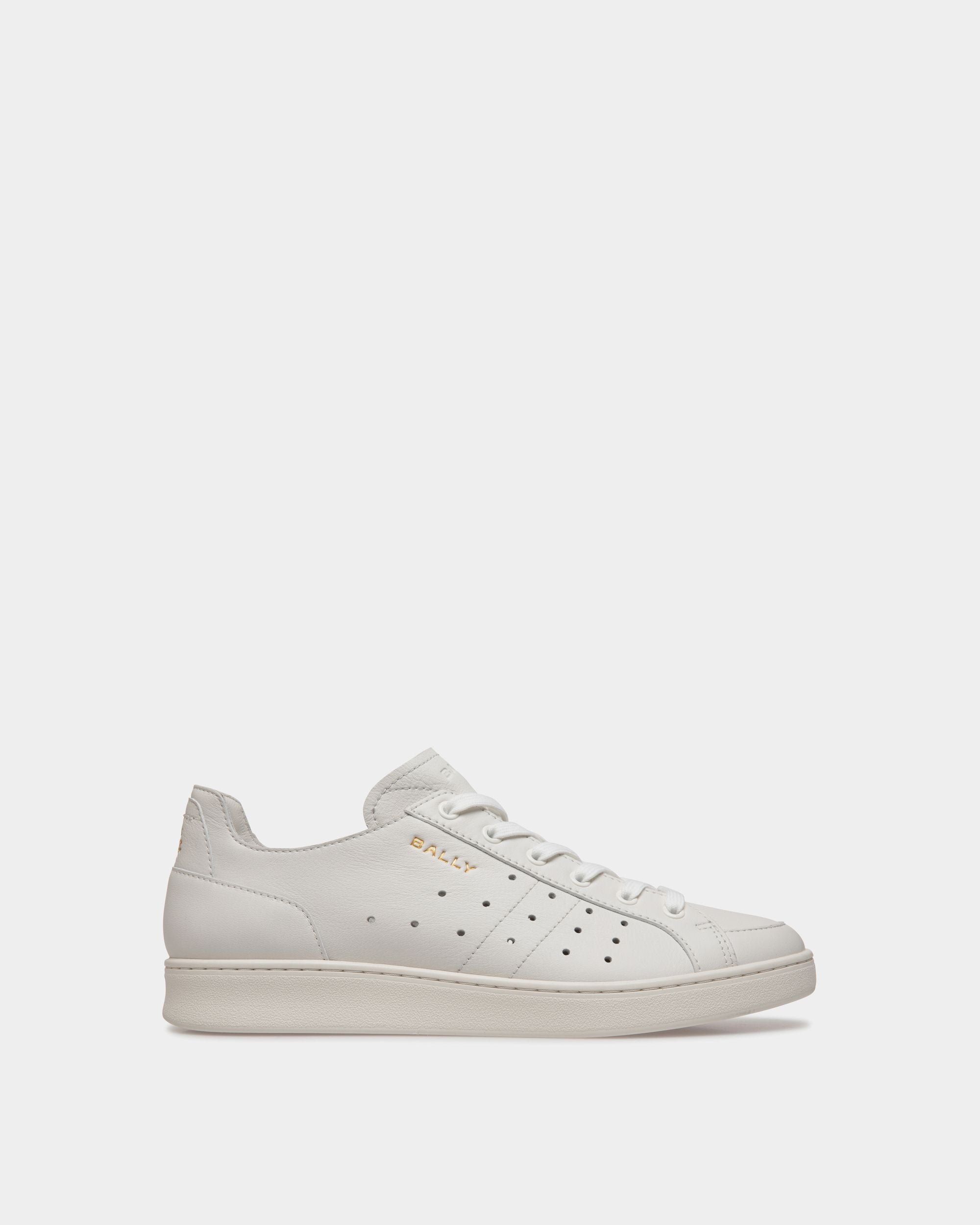 Sneakers Tennis Aus Leder In Weiß - Herren - Bally - 01