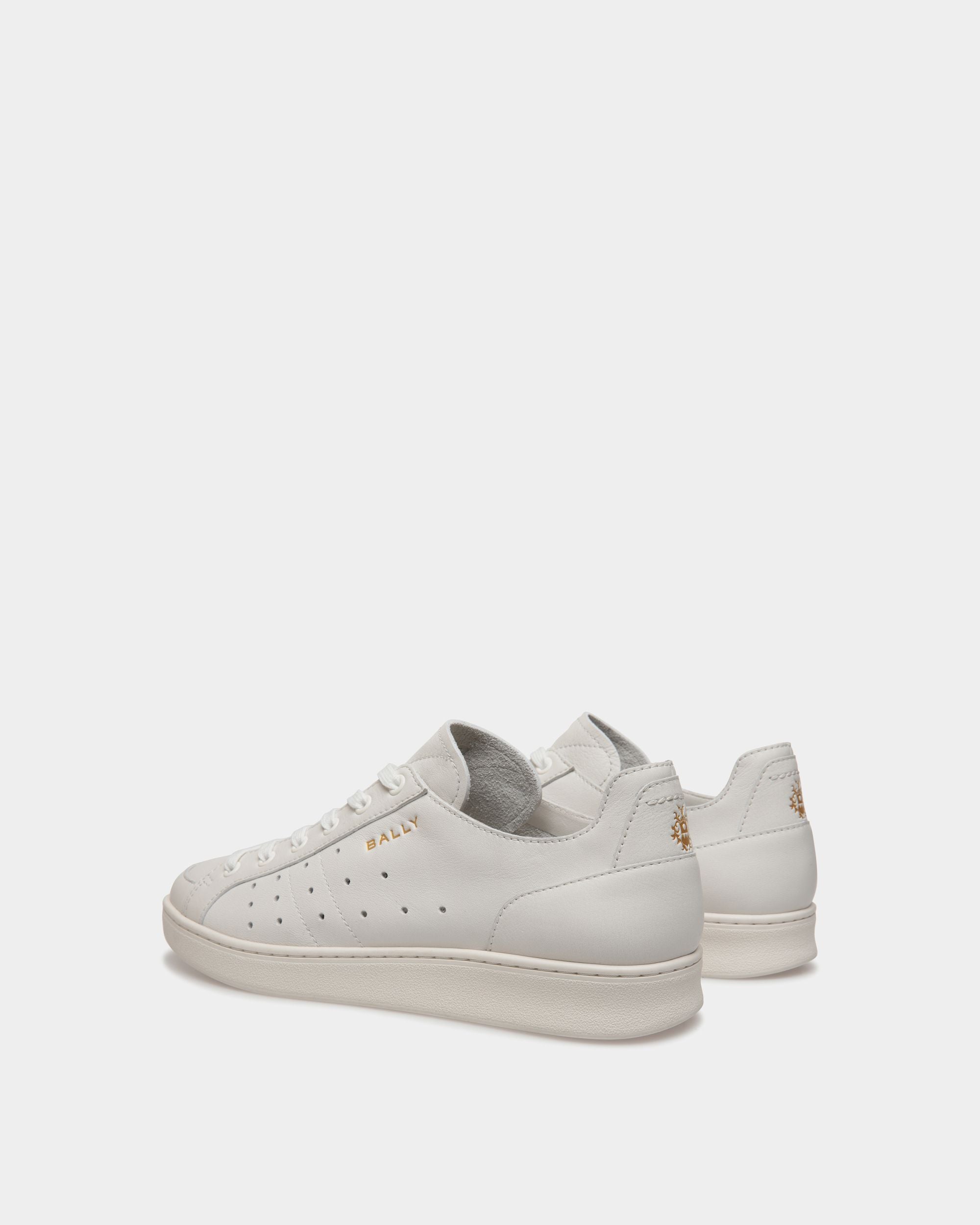 Sneakers Tennis Aus Leder In Weiß - Herren - Bally - 04