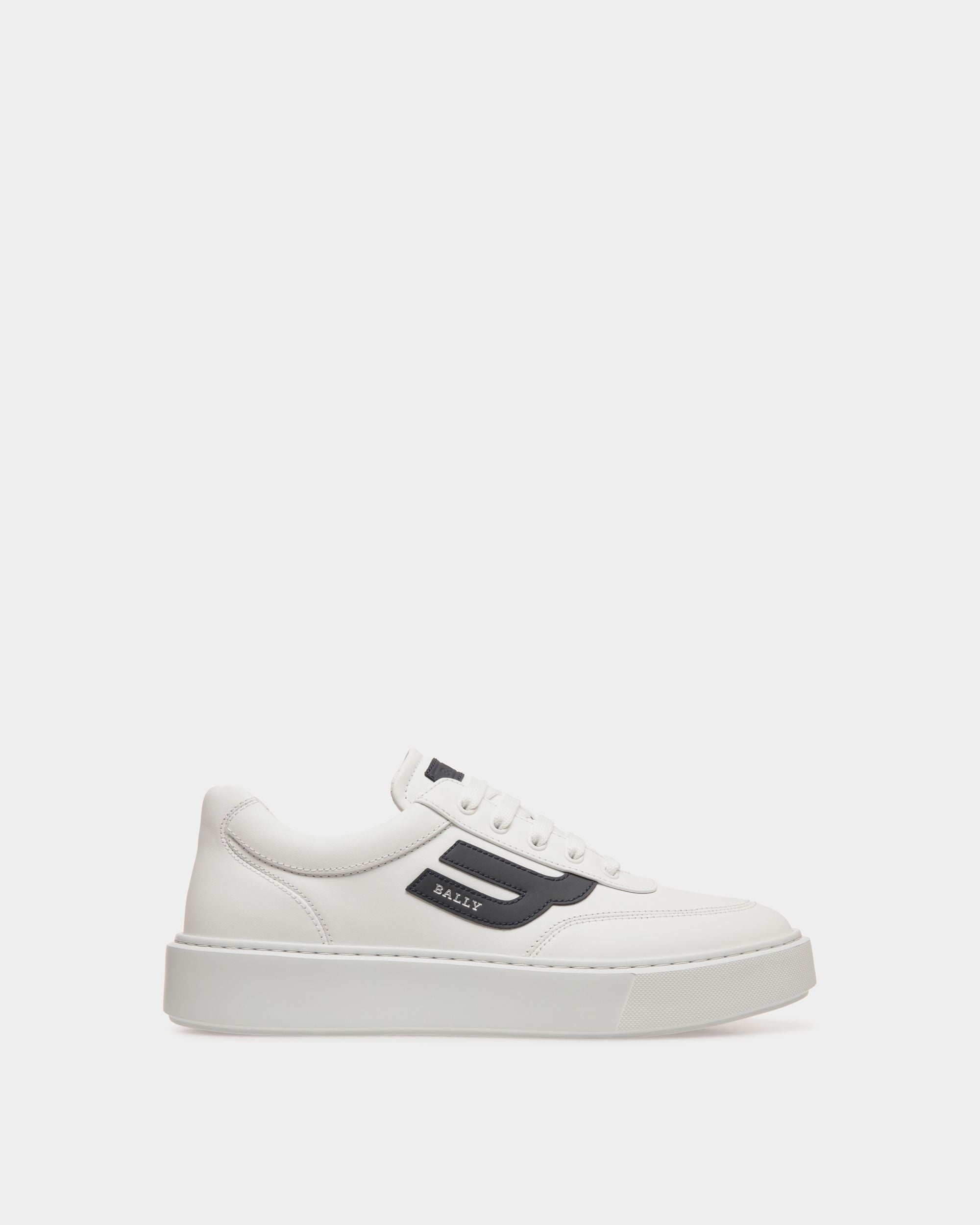 Sneaker In Grey  Leather - Herren - Bally - 01