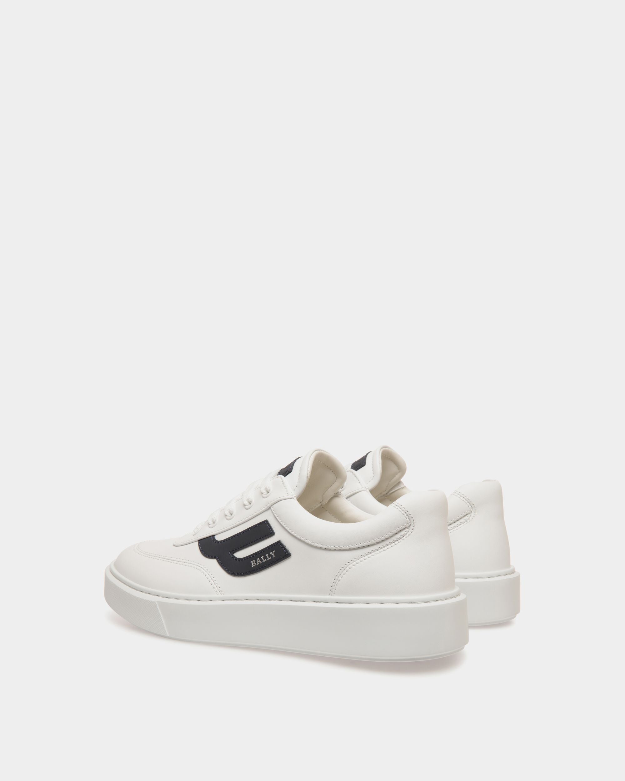 Sneaker In Grey  Leather - Herren - Bally - 03