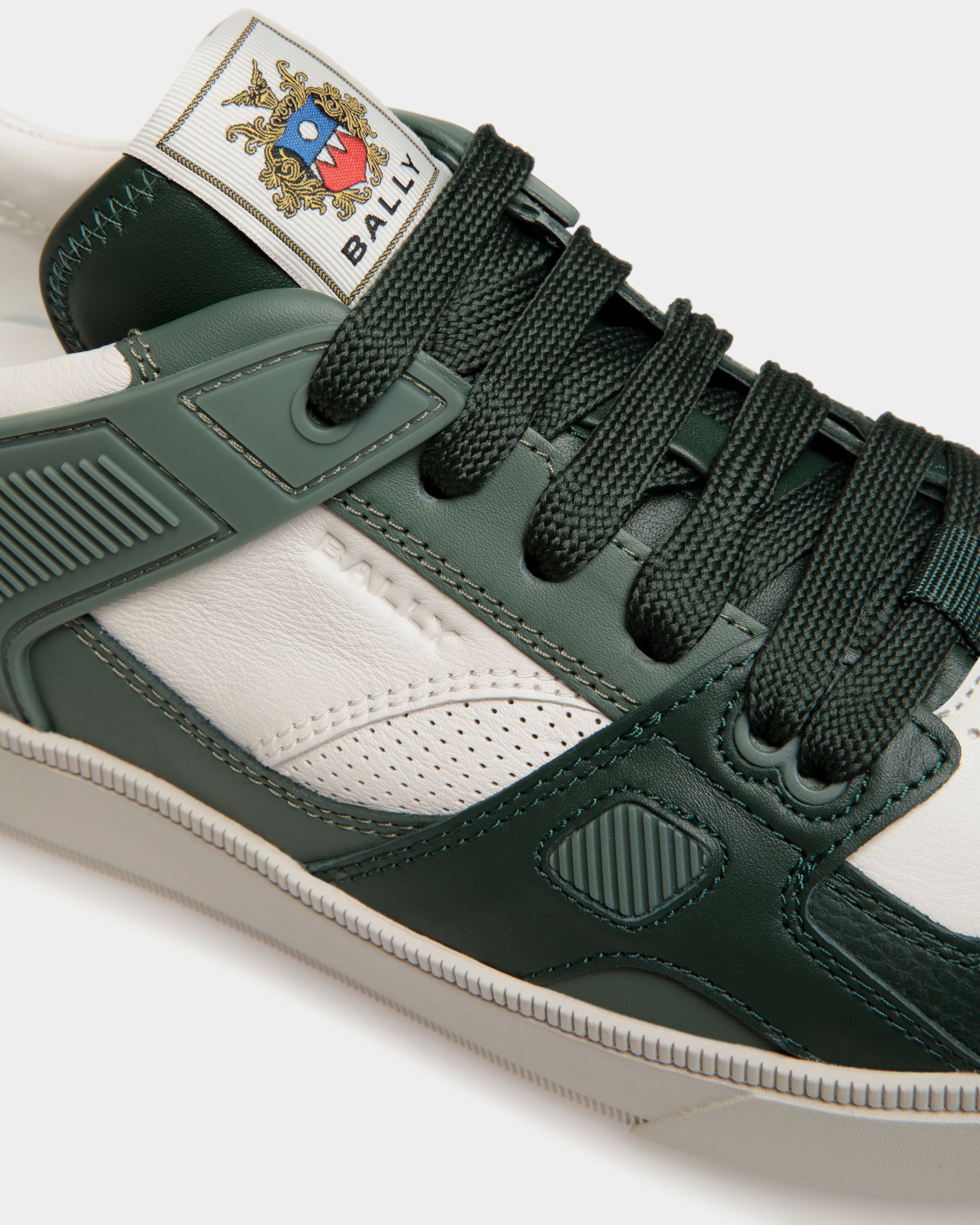 Raise Sneaker In Green Leather - Herren - Bally - 05