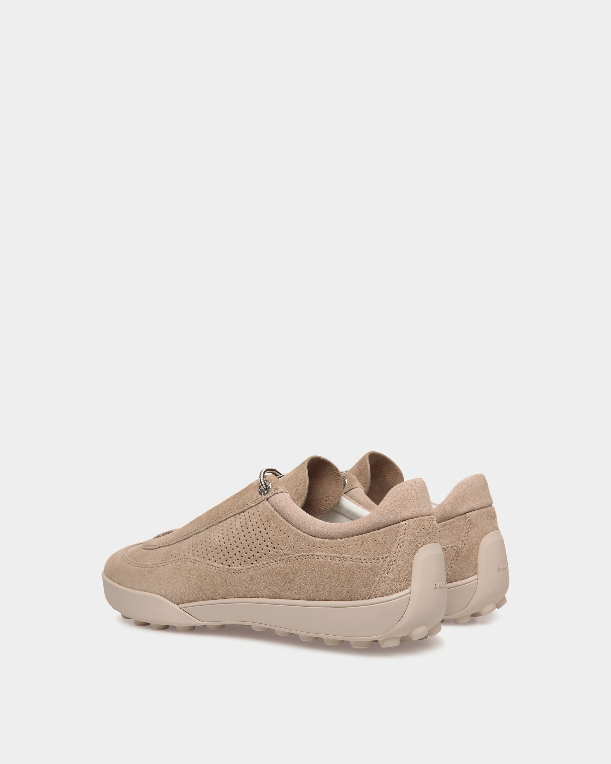 Manto Runner Sneaker Für Herren Aus Veloursleder In Light Beige - Herren - Bally - 03