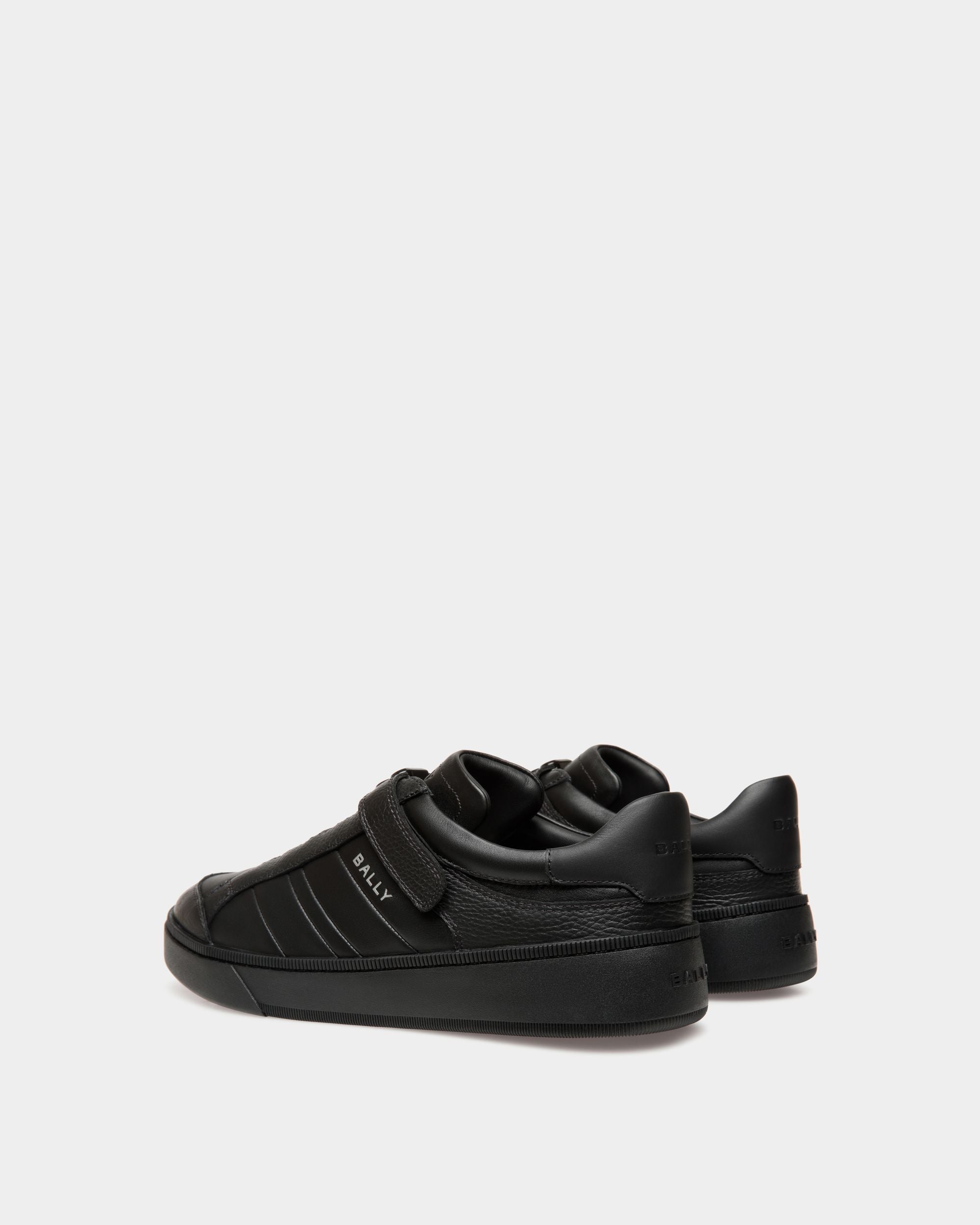 Raise Sneaker Aus Schwarzem Leder - Herren - Bally - 03