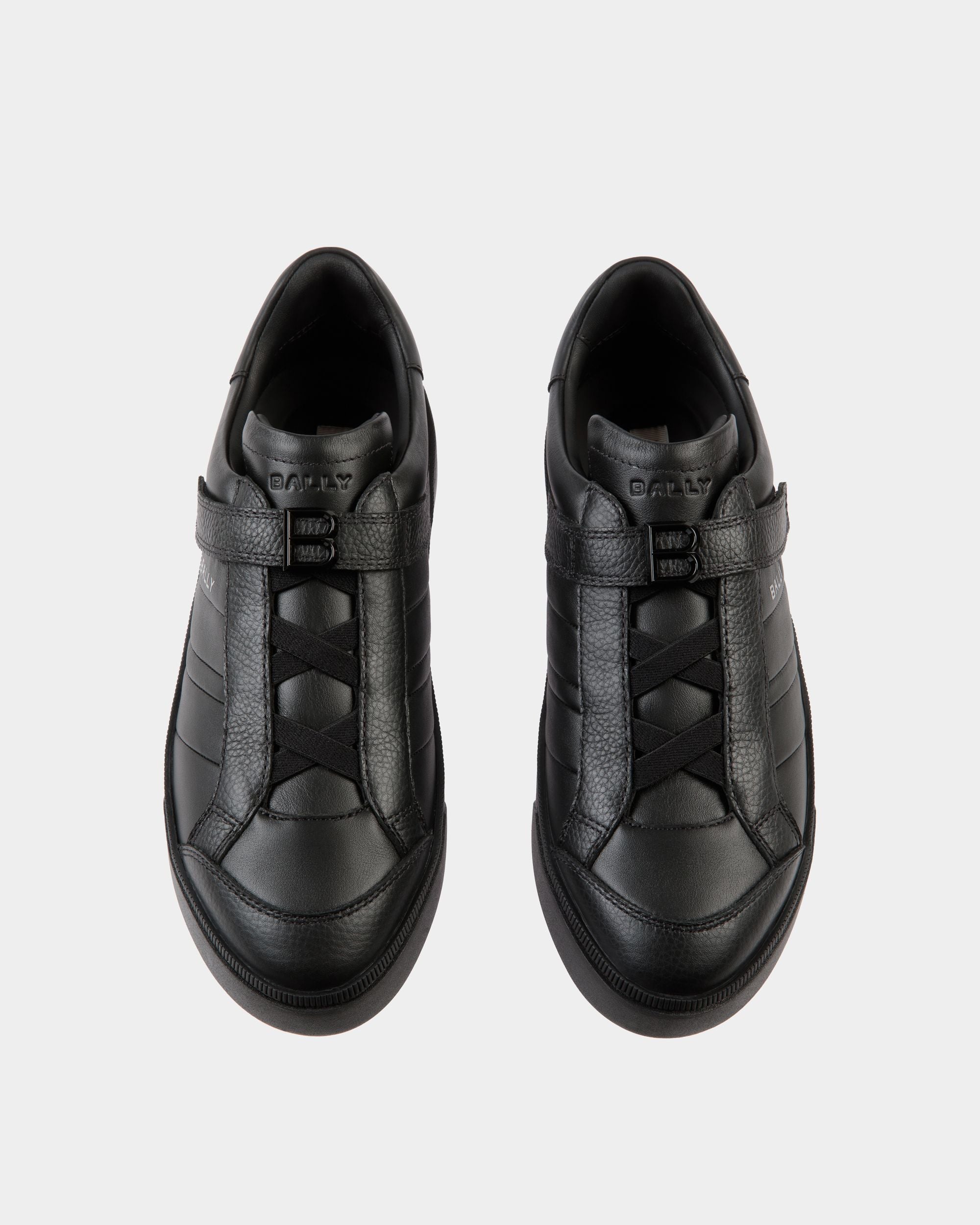 Raise Sneaker Aus Schwarzem Leder - Herren - Bally - 04