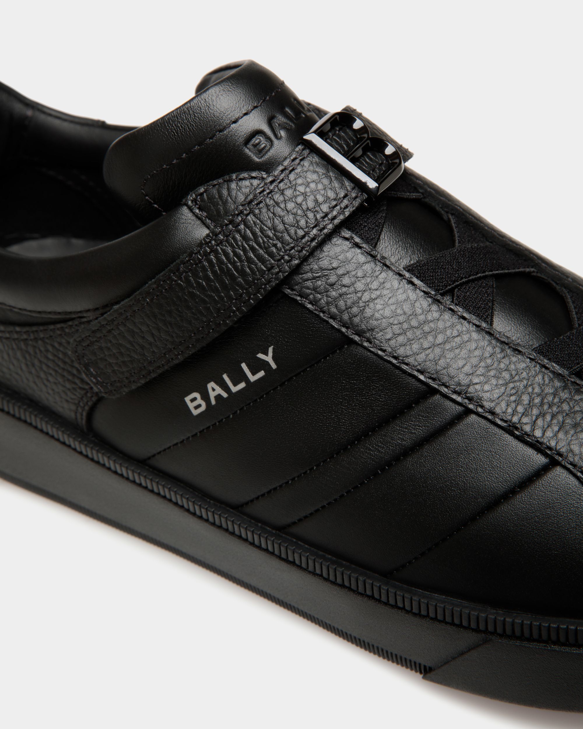 Raise Sneaker Aus Schwarzem Leder - Herren - Bally - 05