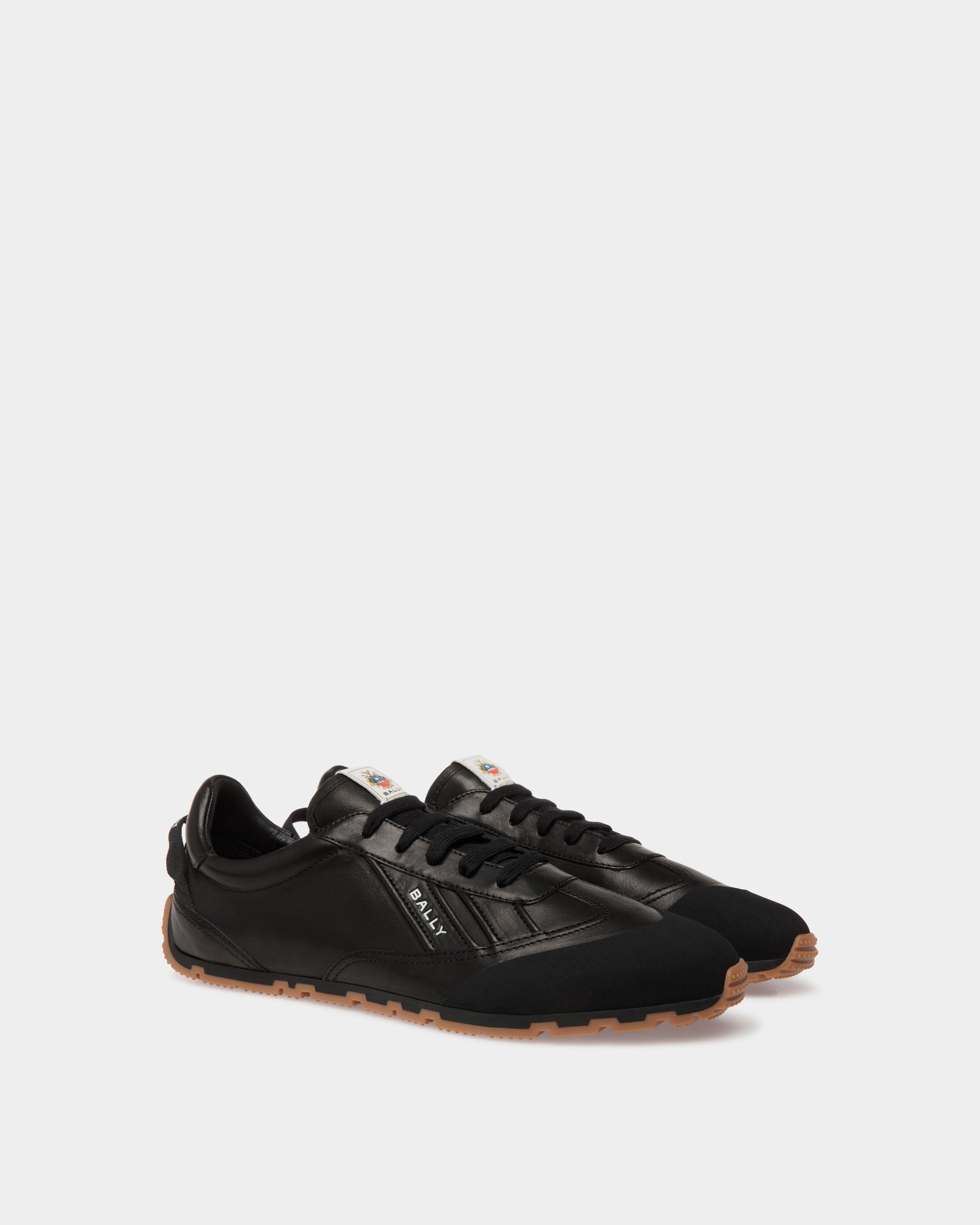 Quarry Sneaker Aus Schwarzem Leder - Herren - Bally - 02