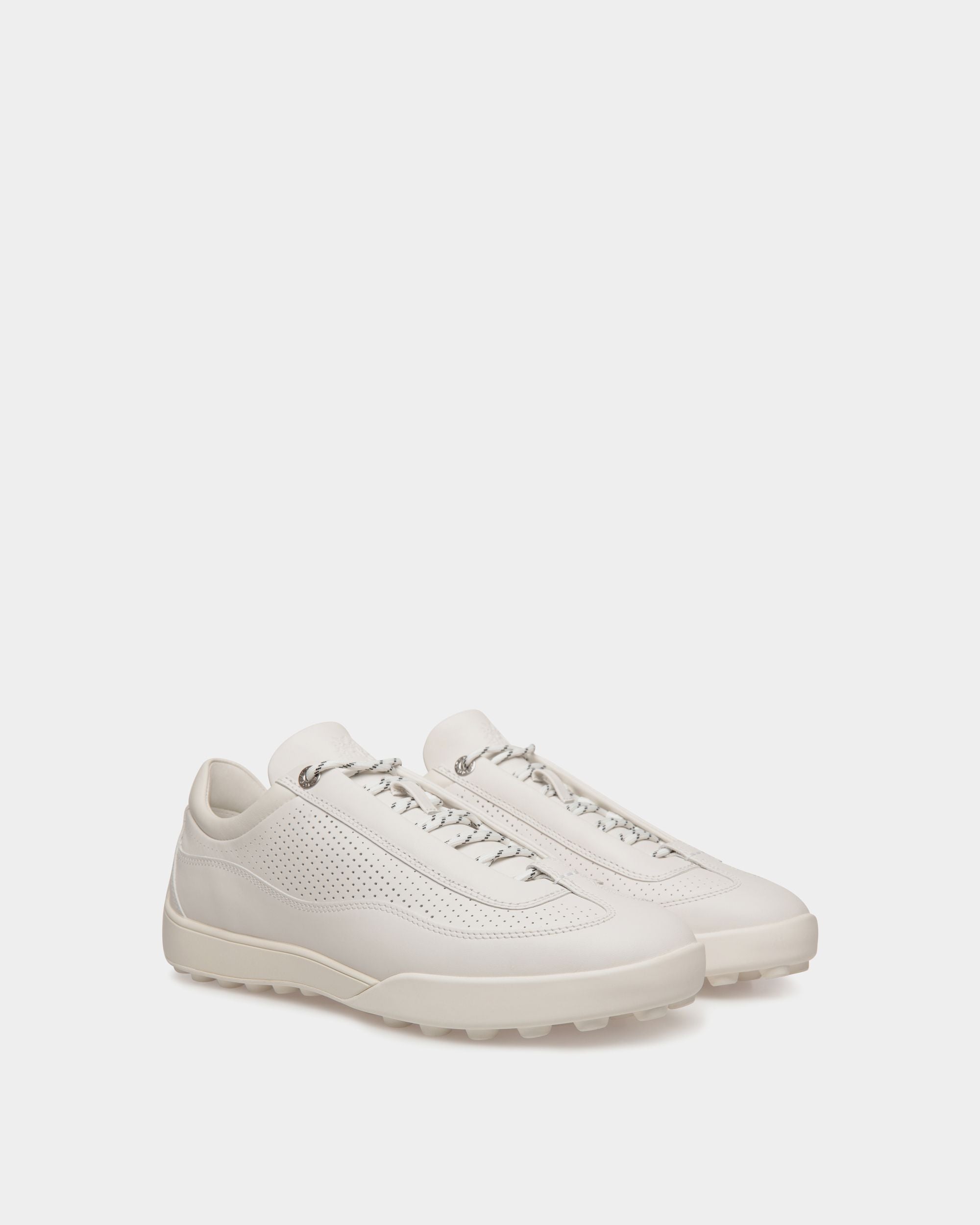 Manto Runner Sneaker Aus Weißem Leder - Herren - Bally - 02