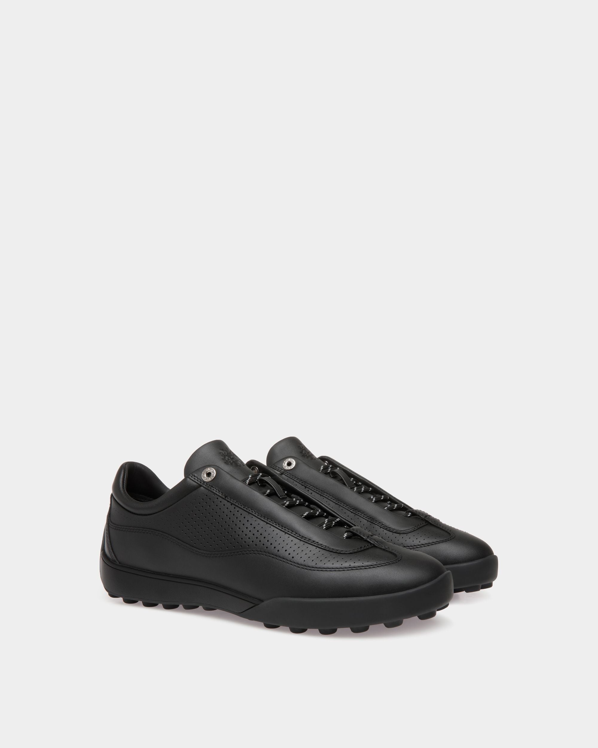 Manto Runner Sneaker Aus Schwarzem Leder - Herren - Bally - 02