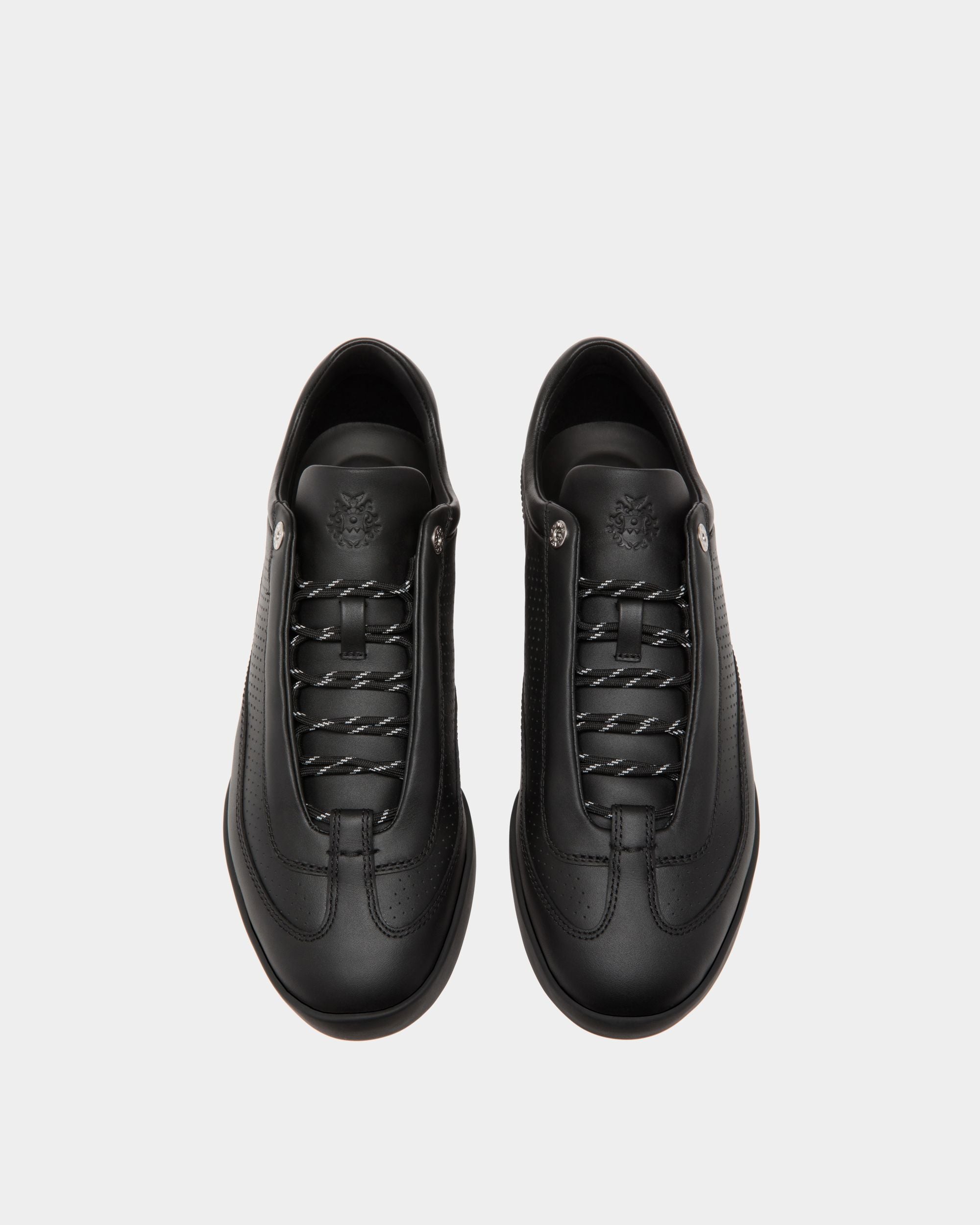Manto Runner Sneaker Aus Schwarzem Leder - Herren - Bally - 04