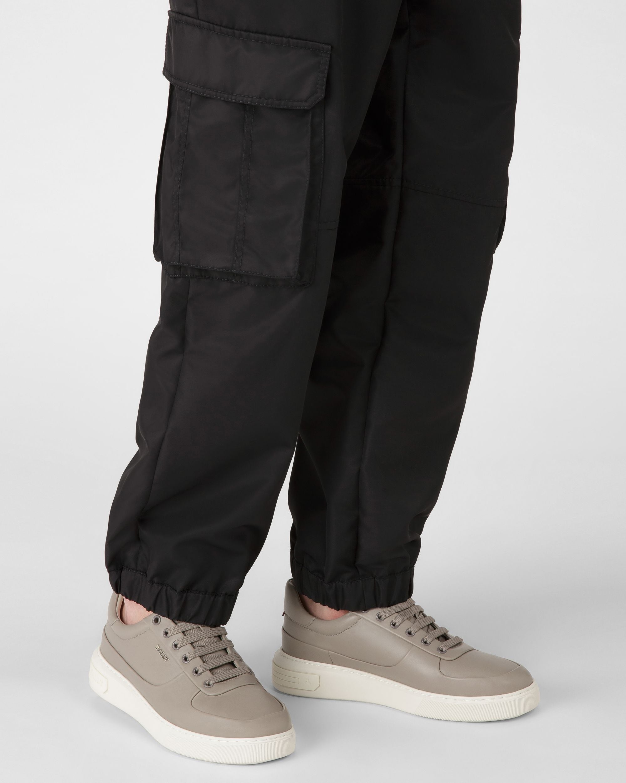 Manny Sneaker Aus Grauem Leder - Herren - Bally - 07