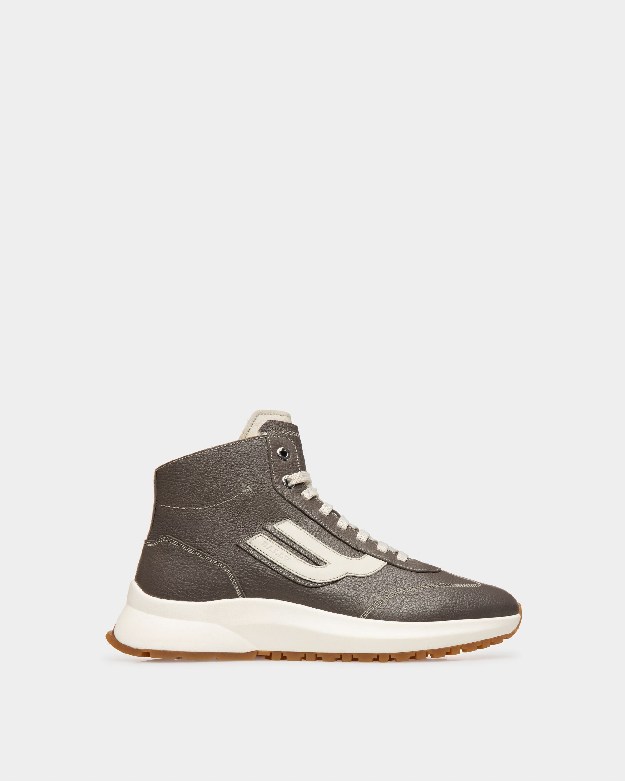 Darrel Sneaker Aus Leder In Anthrazitgrau - Herren - Bally - 01