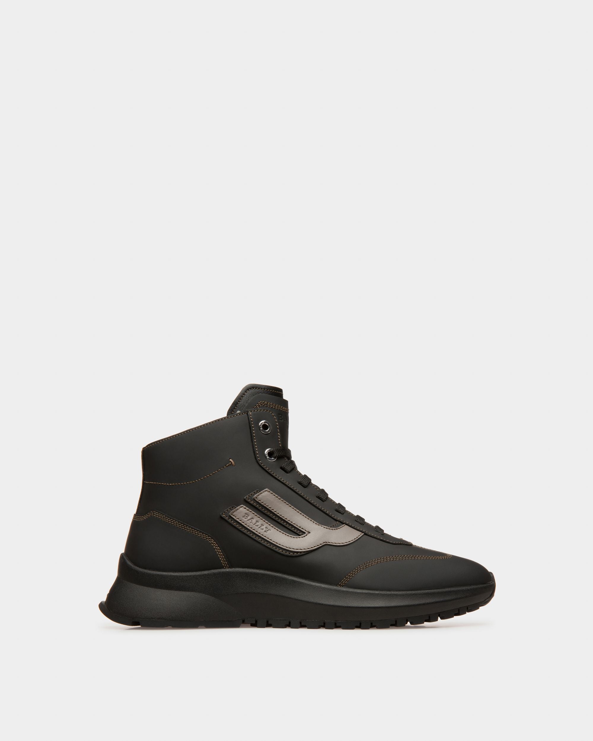 Darrel Sneaker Aus Schwarzem Leder - Herren - Bally - 01
