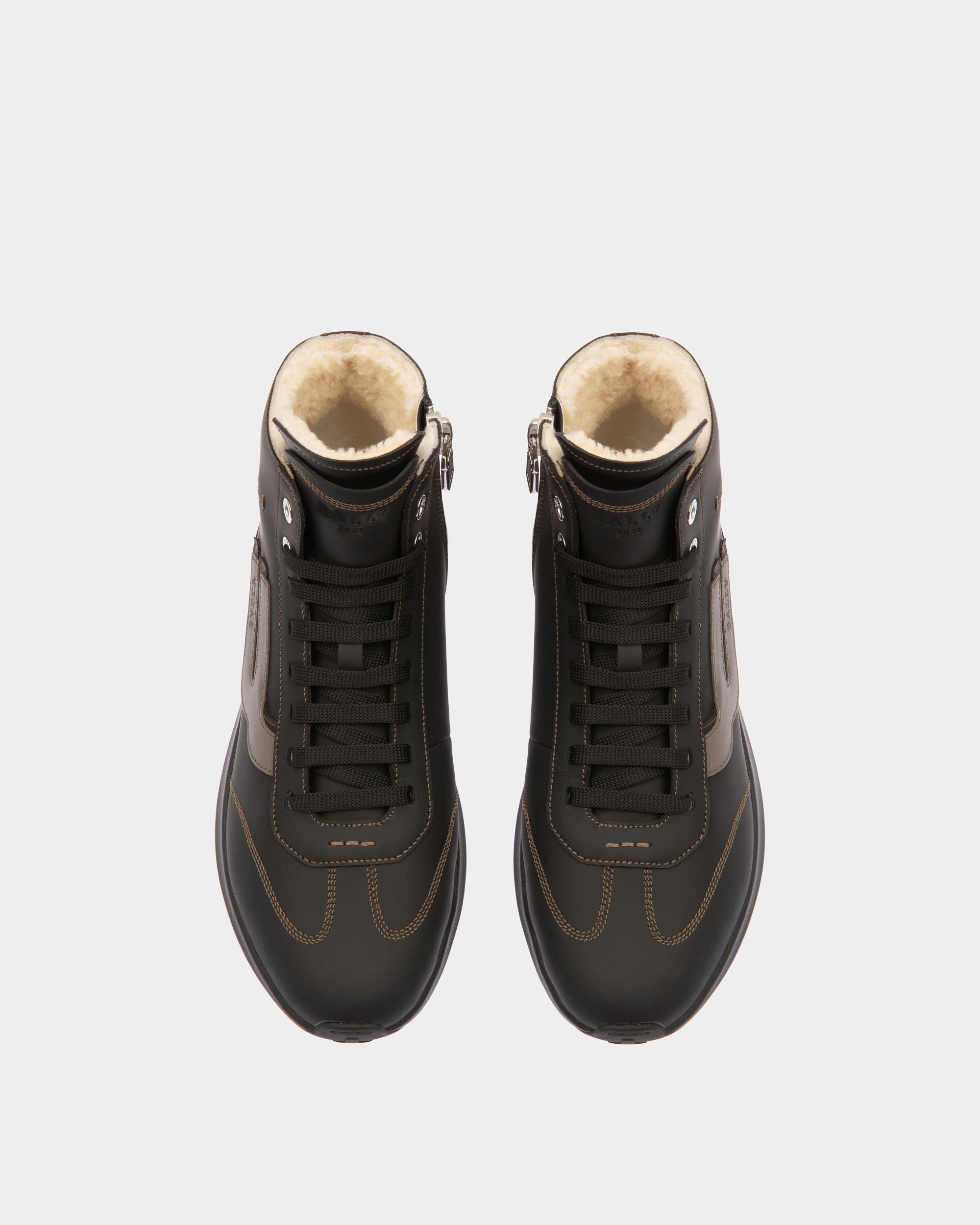 Darrel Sneaker Aus Schwarzem Leder - Herren - Bally - 03