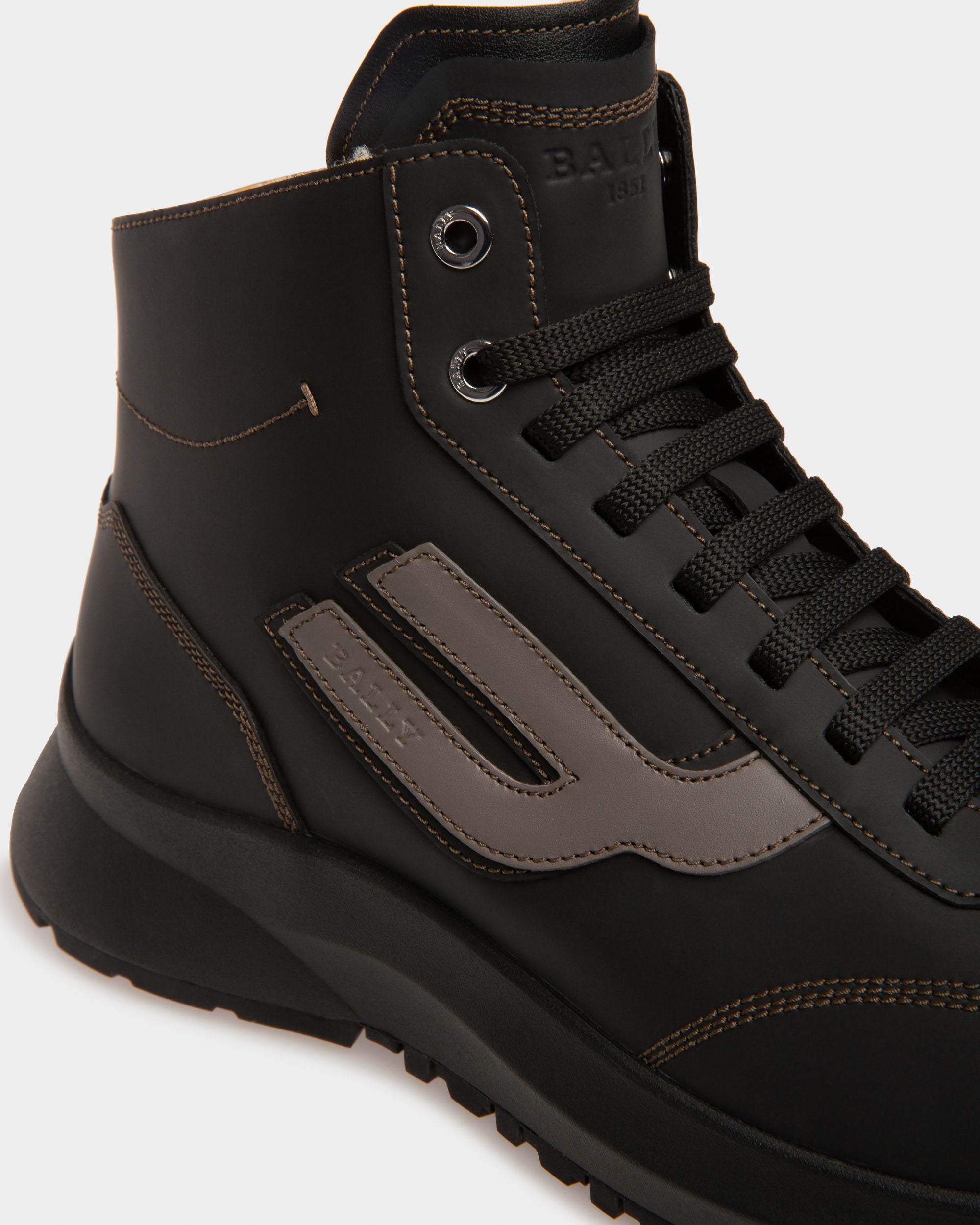 Darrel Sneaker Aus Schwarzem Leder - Herren - Bally - 06