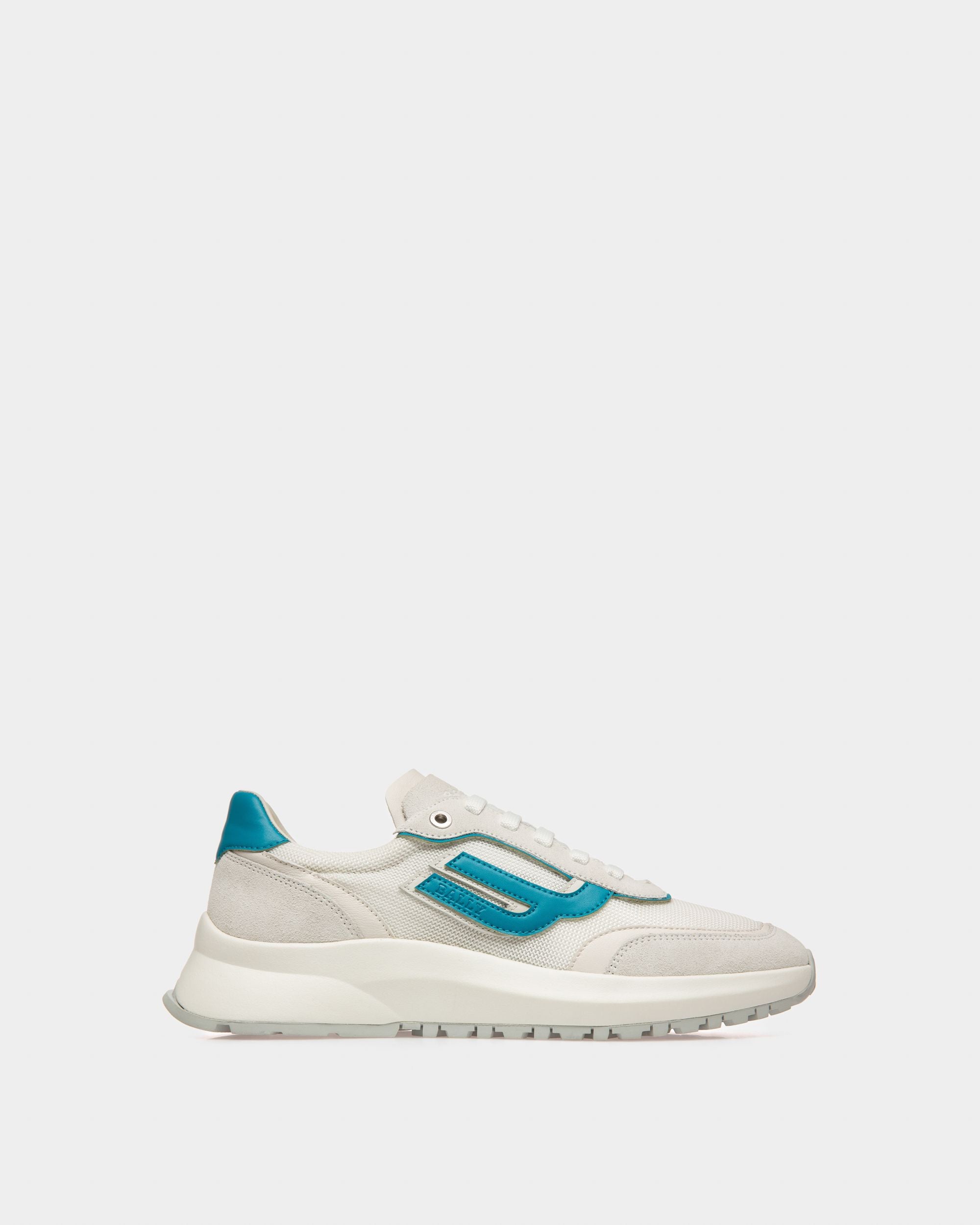 Demmy Sneaker Aus Weissem Netzstoff Und Leder - Herren - Bally - 01