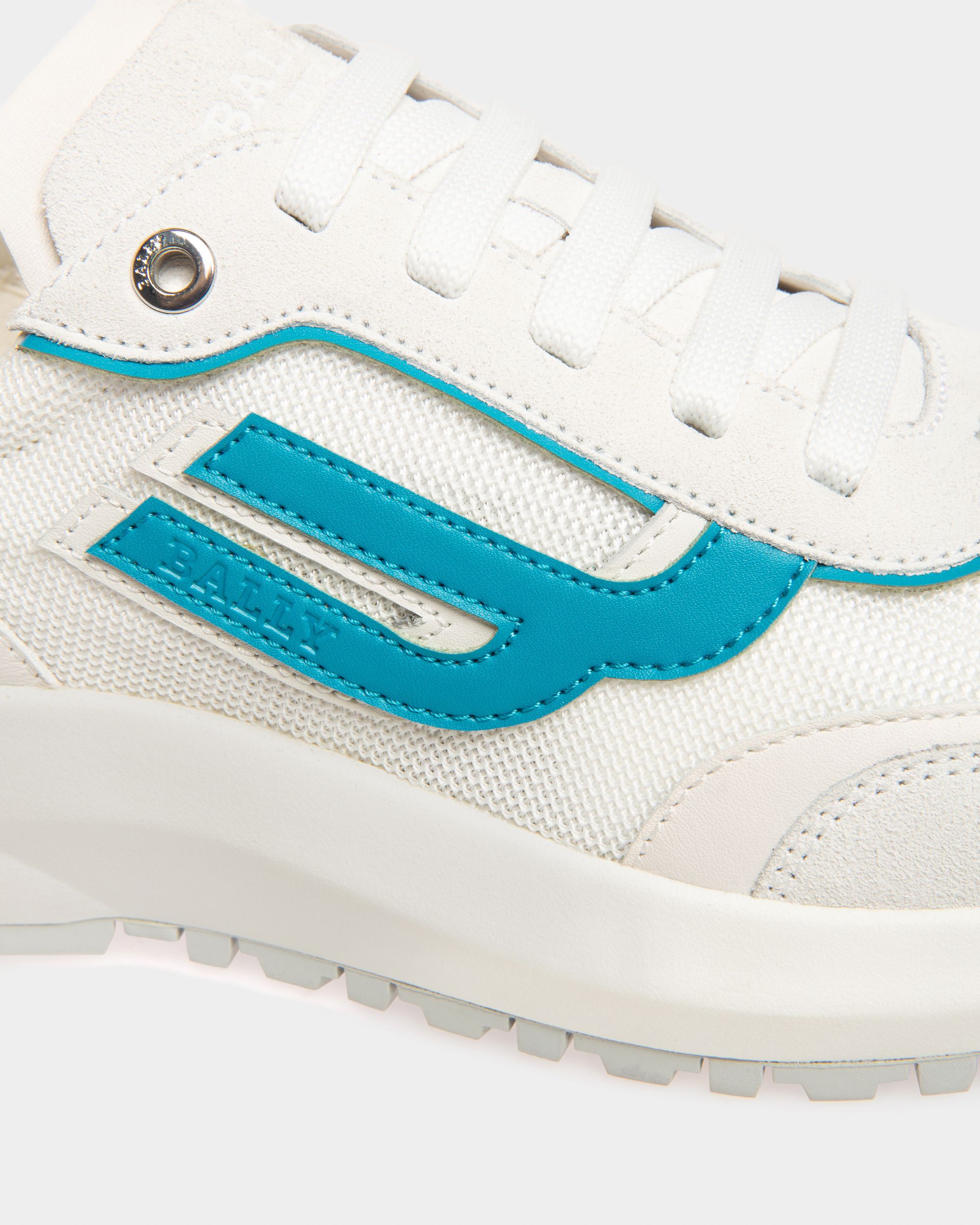 Demmy Sneaker Aus Weissem Netzstoff Und Leder - Herren - Bally - 07