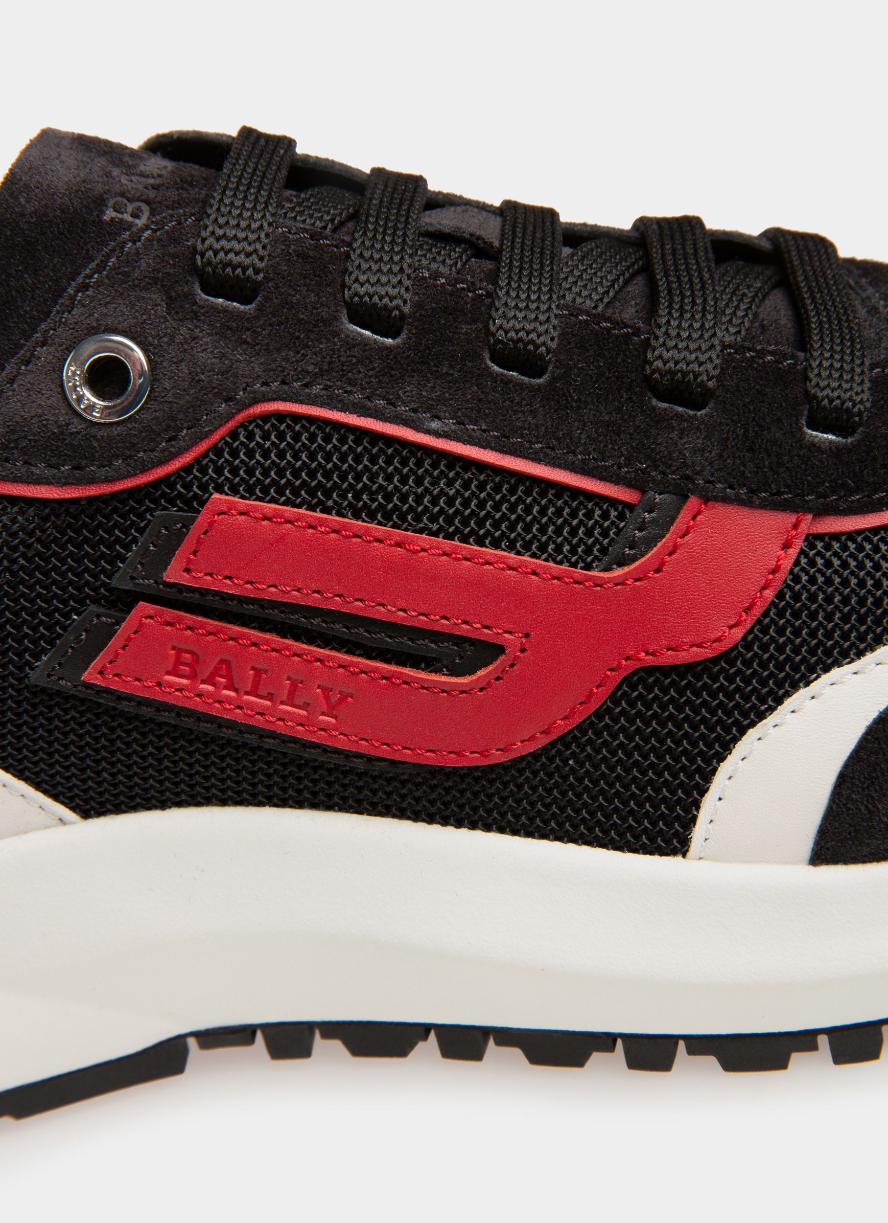 Demmy Sneaker Aus Netzstoff Und Leder In Schwarz - Herren - Bally - 02