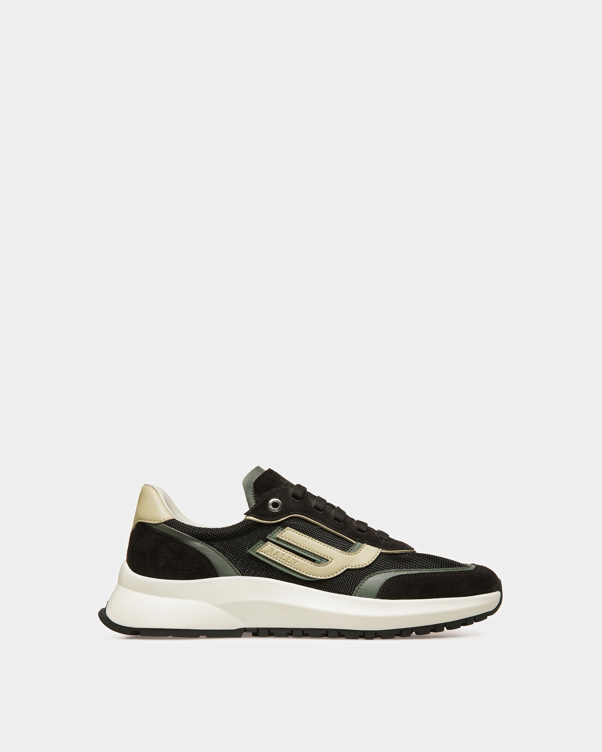 Demmy-T Sneakers Aus Leder Und Textil In Schwarz - Herren - Bally - 01